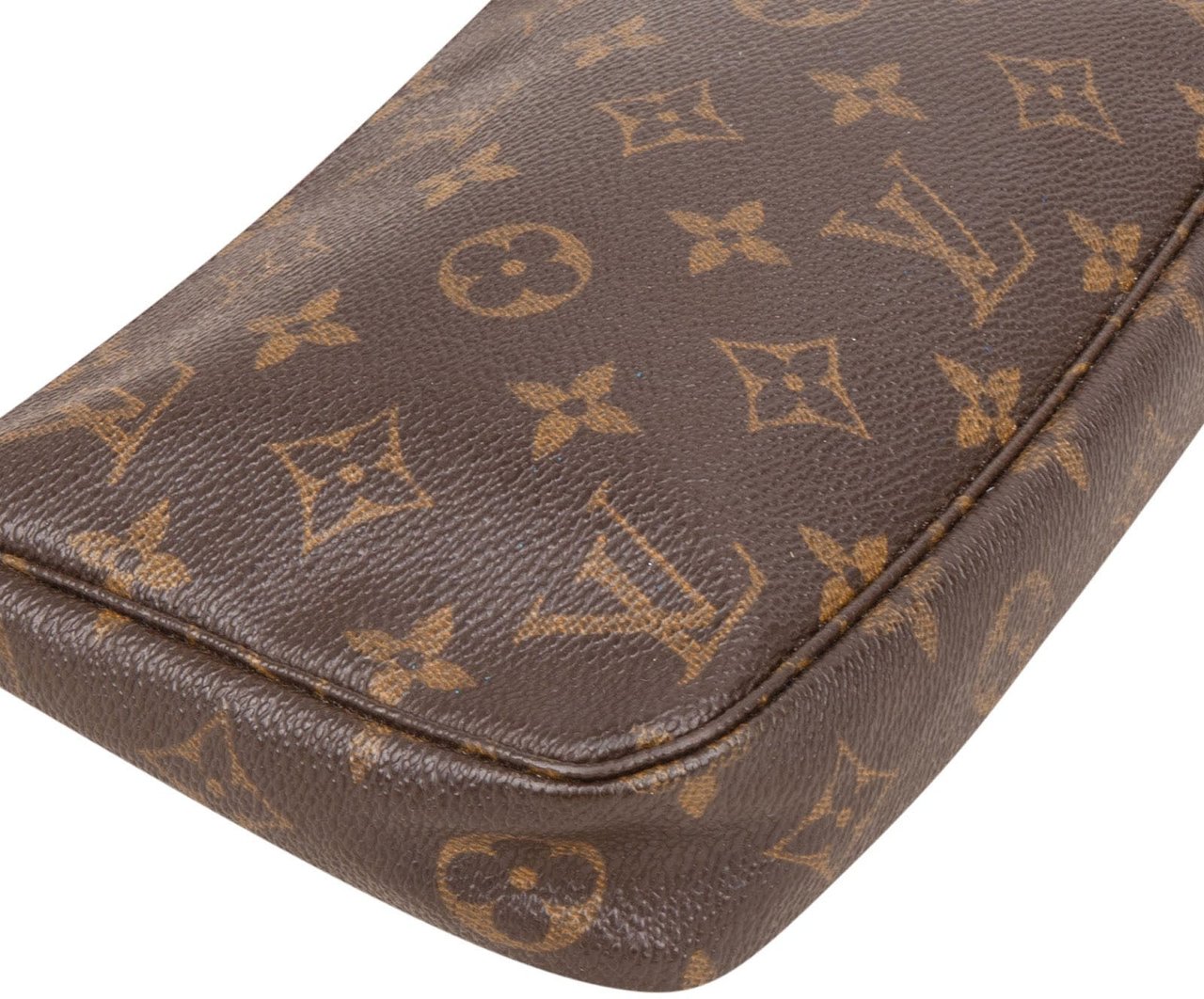 Louis Vuitton Louis Vuitton Monogram Canvas Pochette Accessoires Handbag Bruin