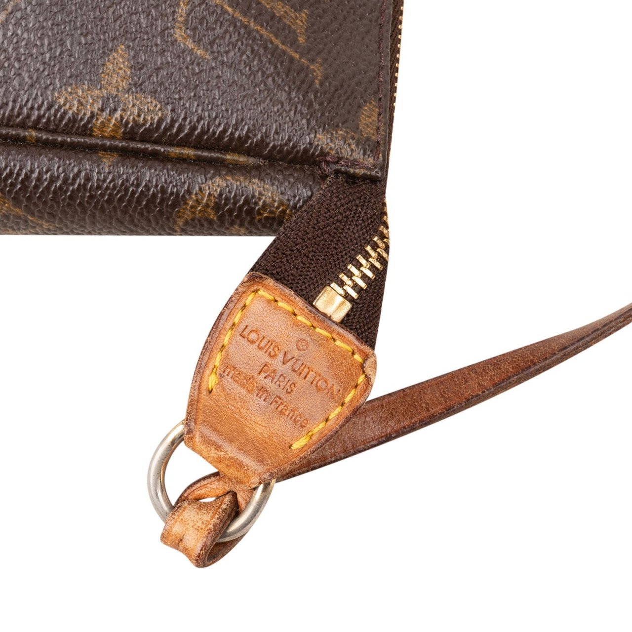 Louis Vuitton Louis Vuitton Monogram Canvas Pochette Accessoires Handbag Bruin