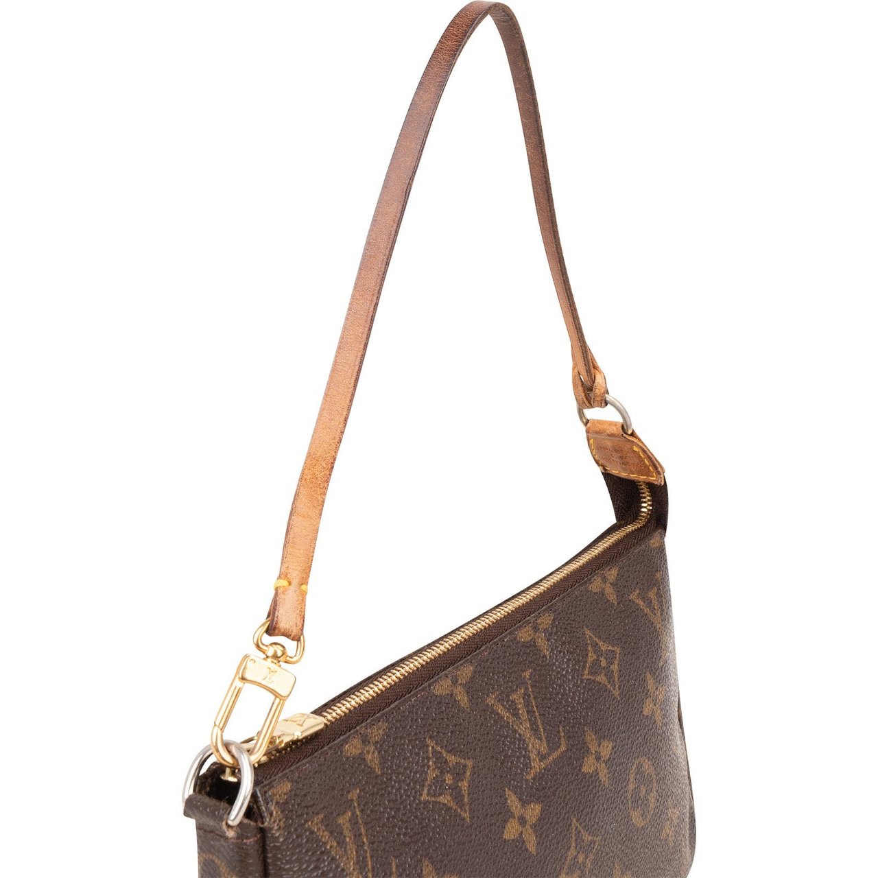 Louis Vuitton Louis Vuitton Monogram Canvas Pochette Accessoires Handbag Bruin