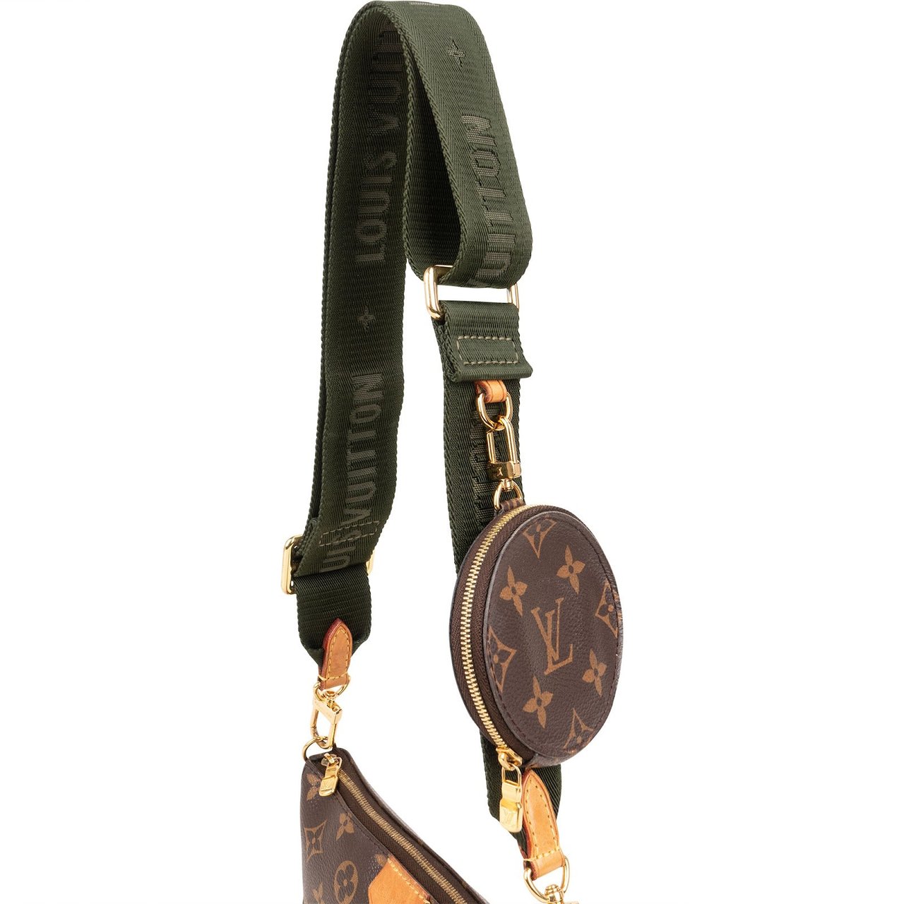 Louis Vuitton Louis Vuitton Monogram Canvas Multi Pochette Accessoires Crossbody Bag Bruin