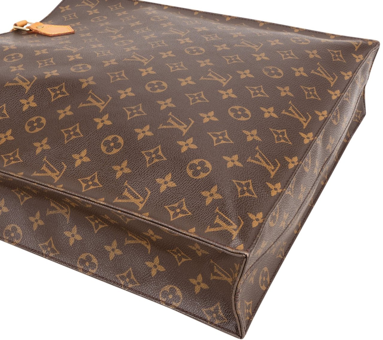 Louis Vuitton Louis Vuitton Monogram Canvas Sac Plat Handbag Bruin