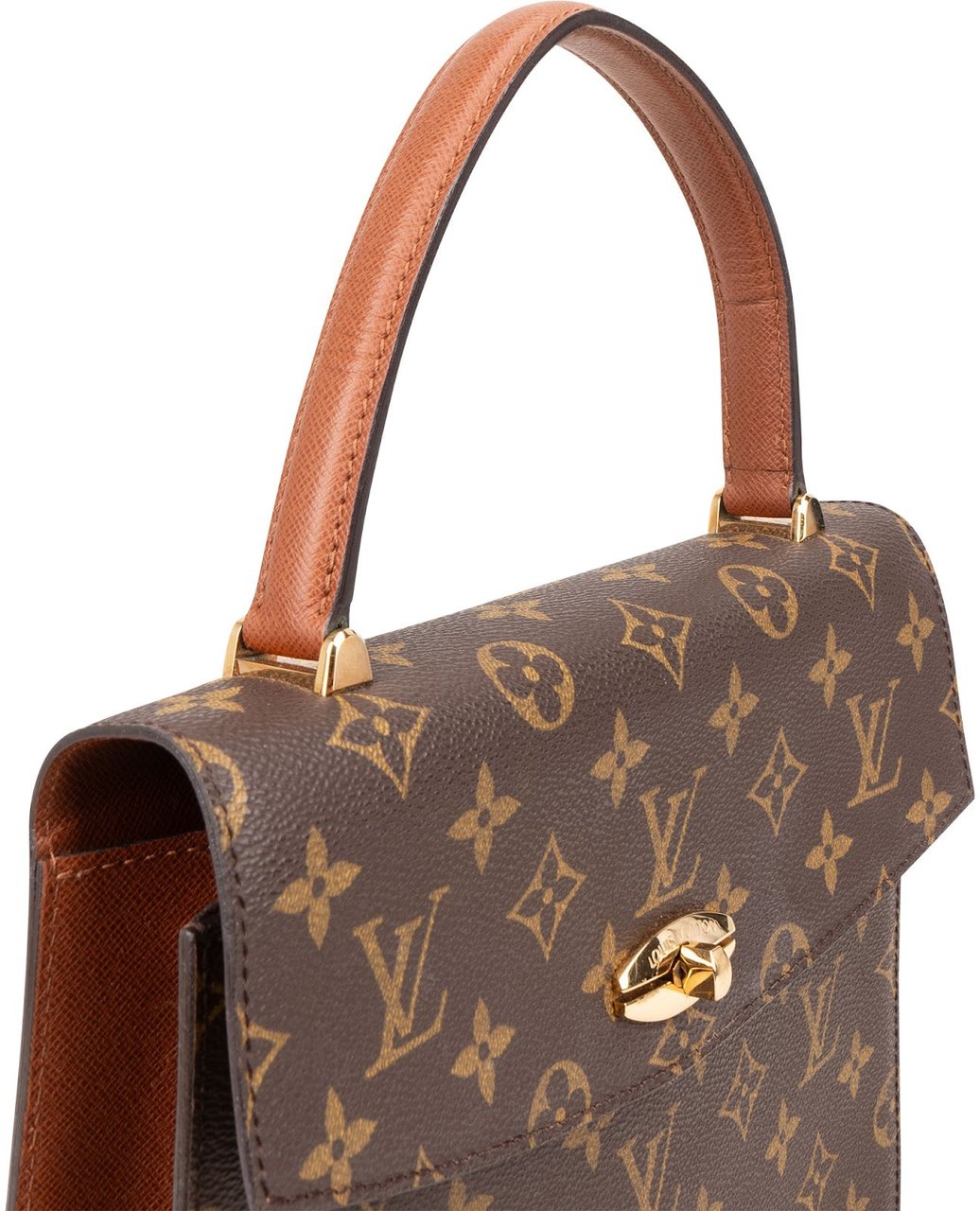 Louis Vuitton Monogram Canvas Malesherbes Handbag Bruin