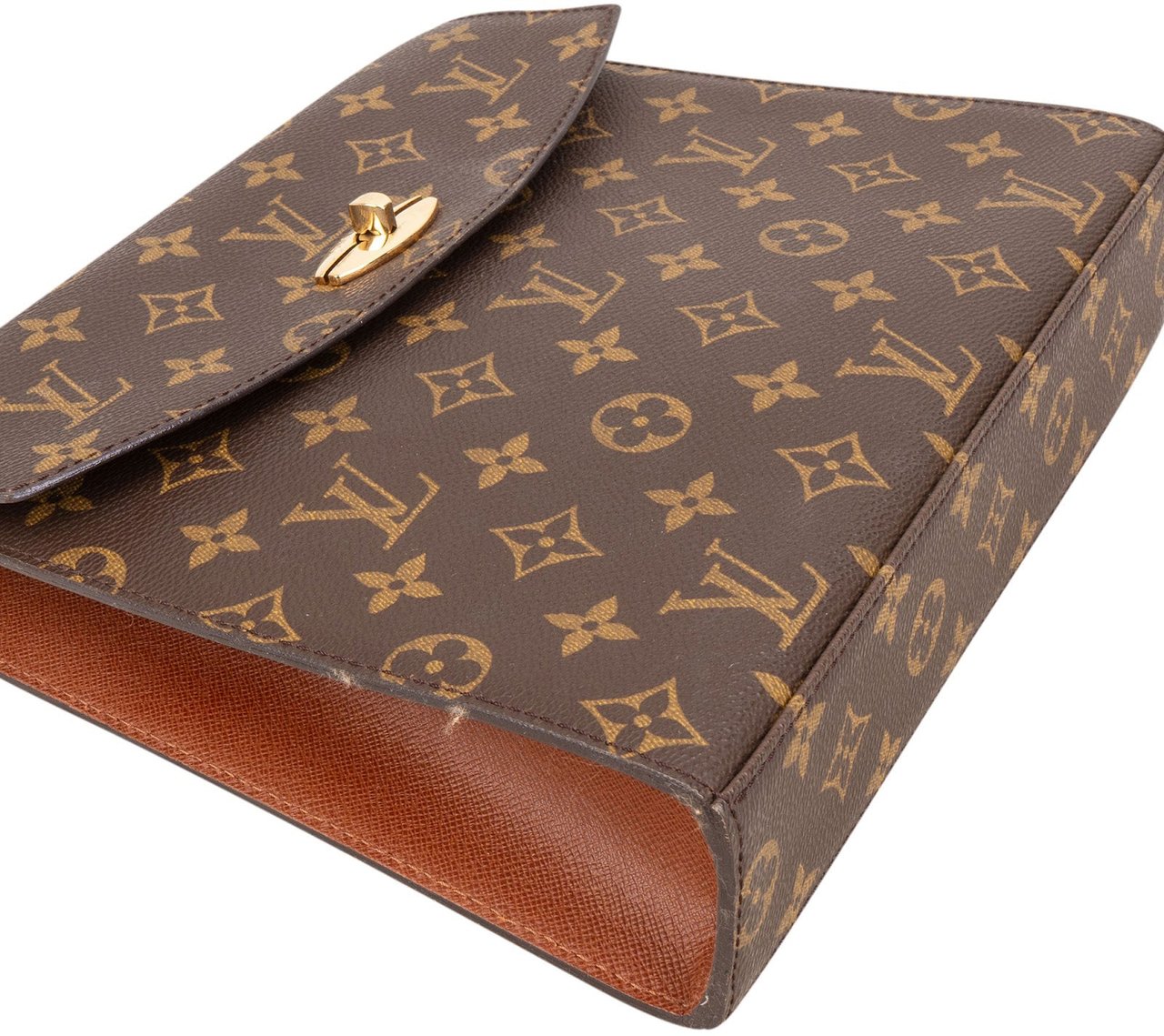 Louis Vuitton Monogram Canvas Malesherbes Handbag Bruin