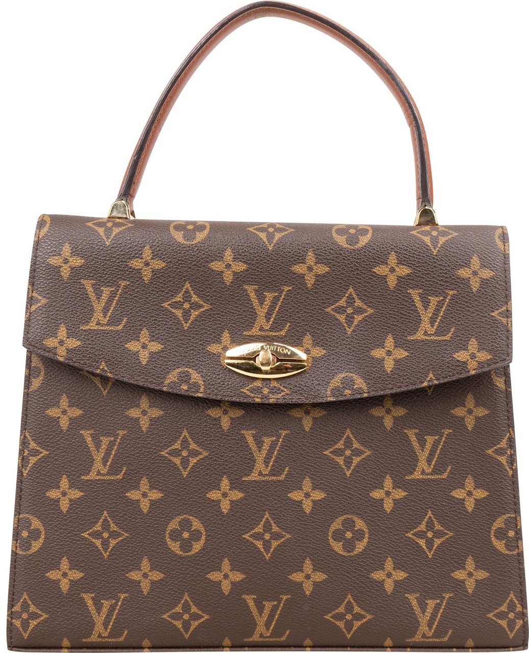 Louis Vuitton Monogram Canvas Malesherbes Handbag Bruin