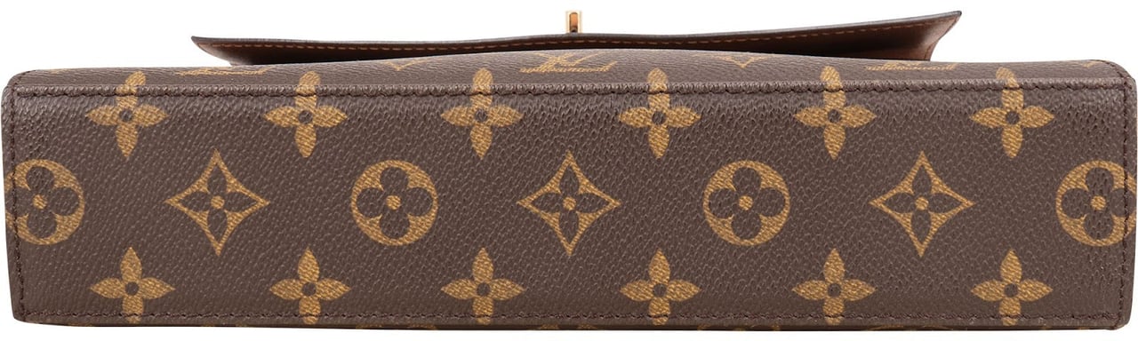 Louis Vuitton Monogram Canvas Malesherbes Handbag Bruin