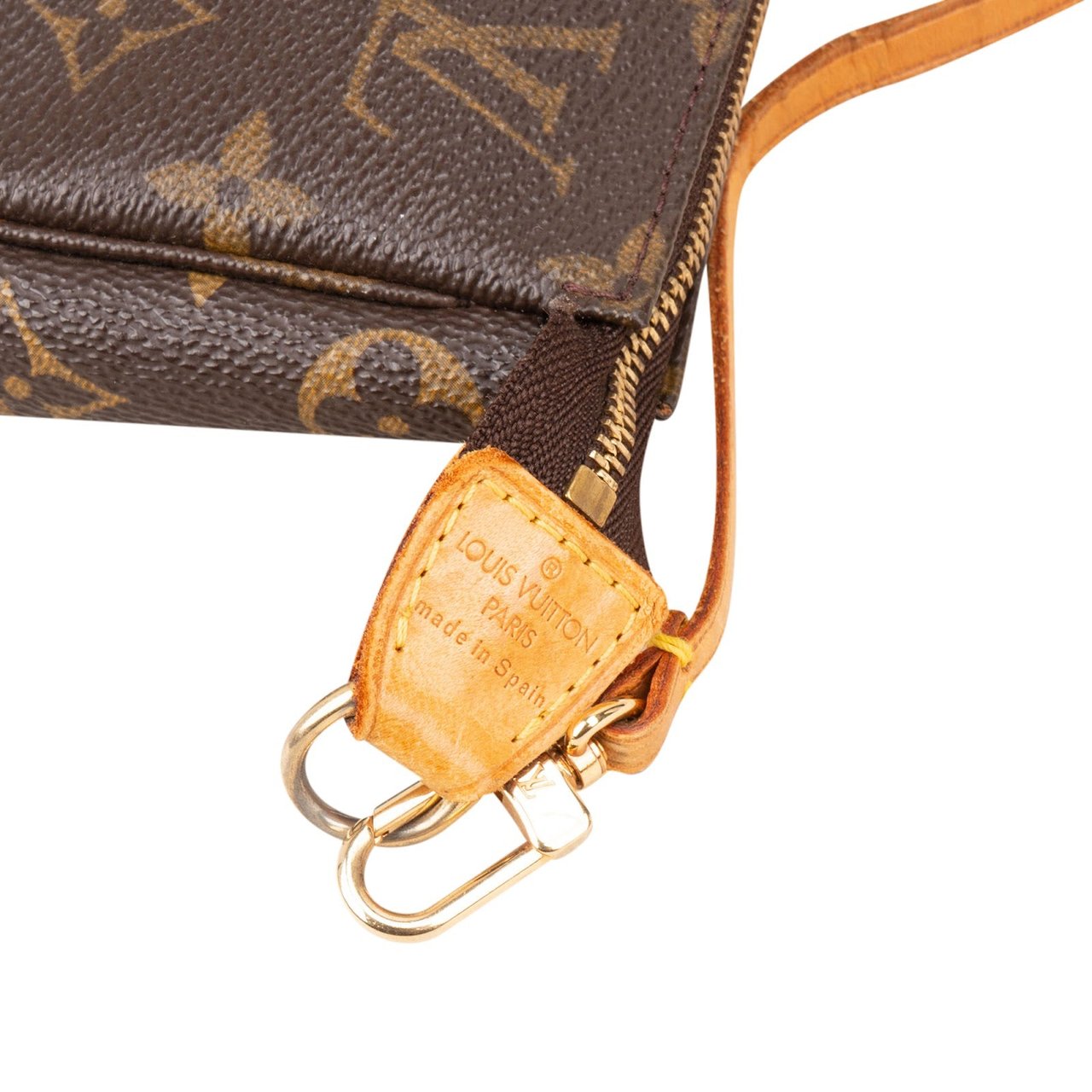 Louis Vuitton Louis Vuitton Monogram Canvas Pochette Accessoires Handbag Bruin
