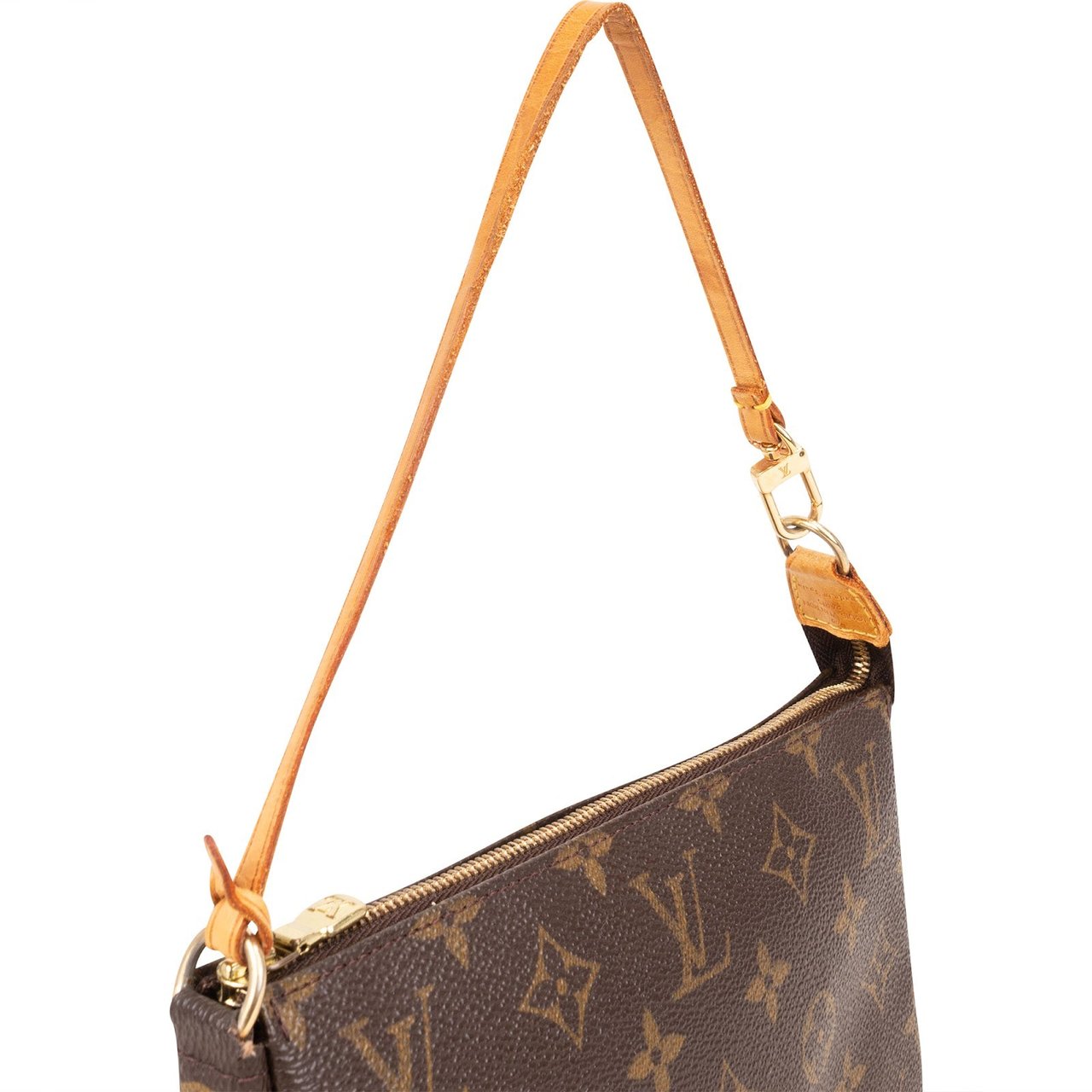 Louis Vuitton Louis Vuitton Monogram Canvas Pochette Accessoires Handbag Bruin