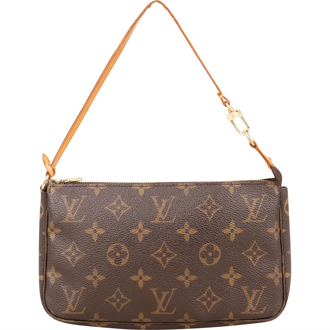 Louis Vuitton Louis Vuitton Monogram Canvas Pochette Accessoires Handbag Bruin