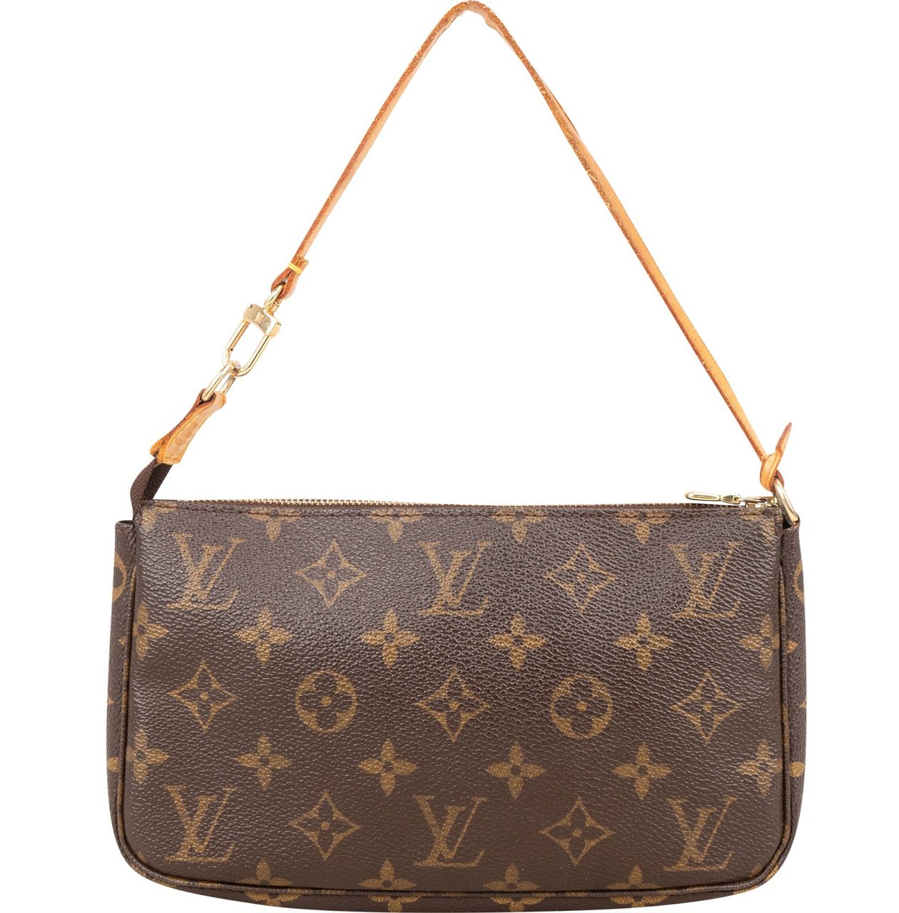 Louis Vuitton Louis Vuitton Monogram Canvas Pochette Accessoires Handbag Bruin