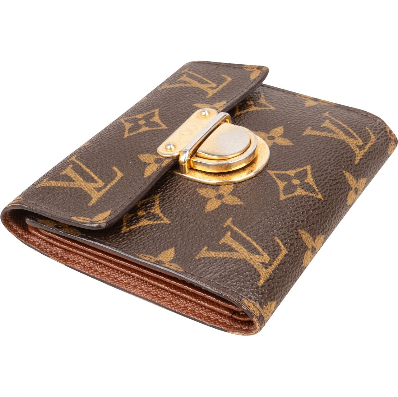 Louis Vuitton Louis Vuitton Monogram Canvas Koala Wallet Bruin