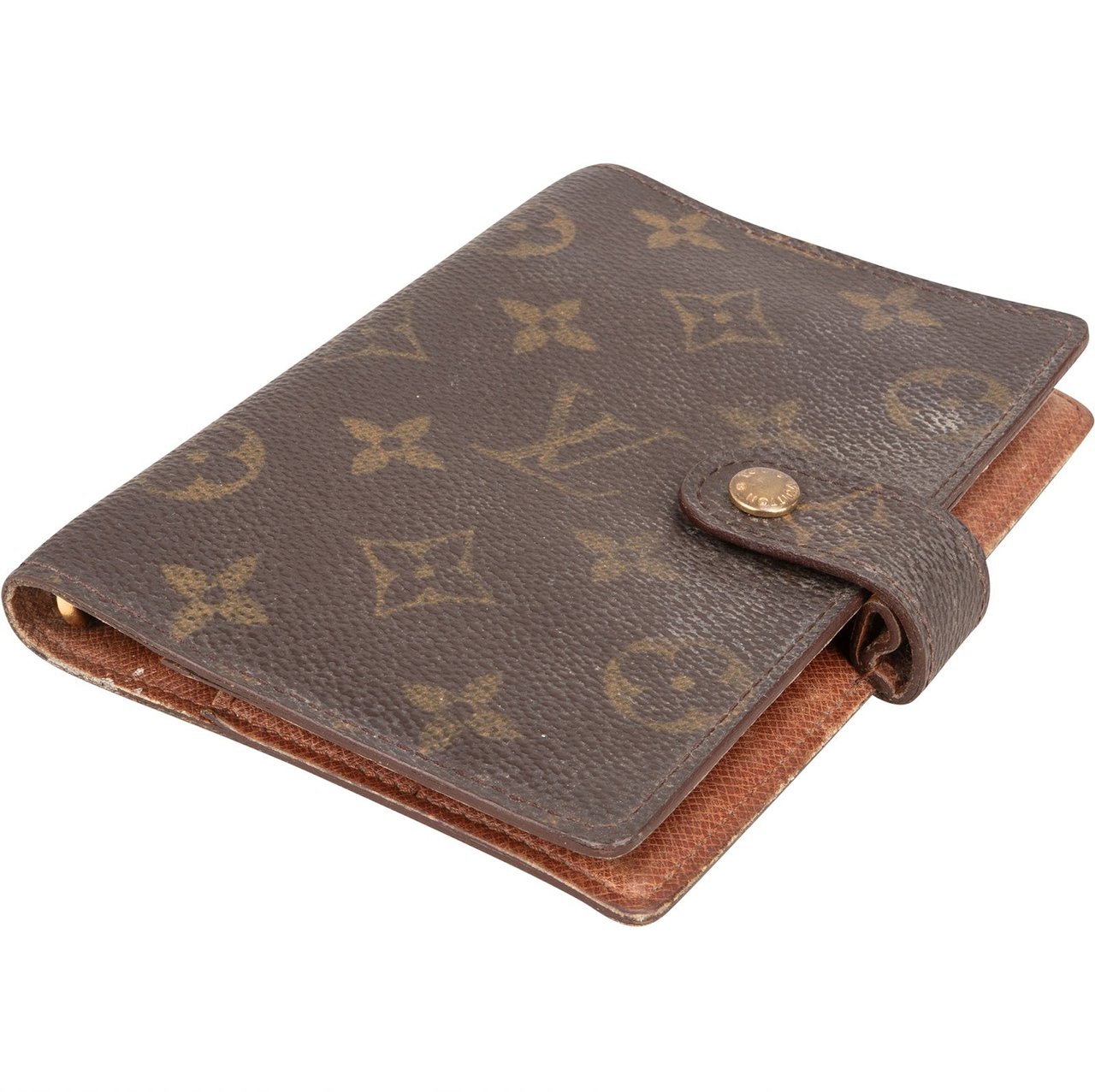 Louis Vuitton Louis Vuitton Monogram Canvas Agenda PM Organizer Bruin