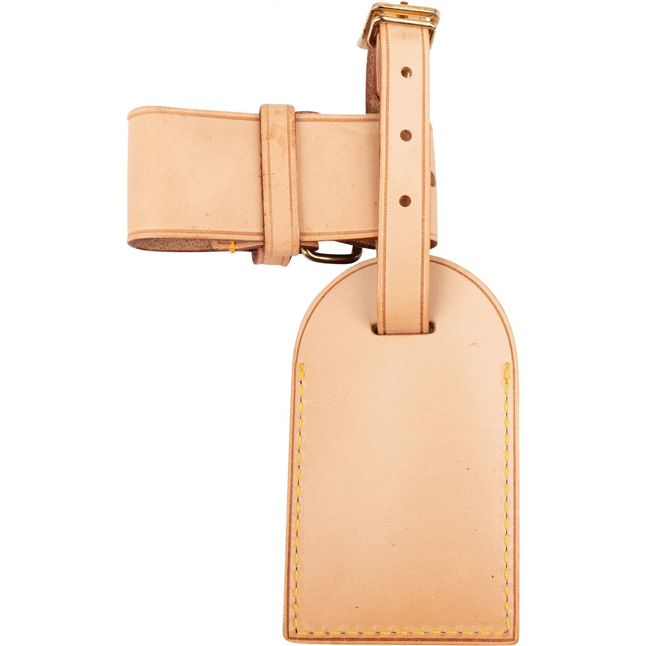 Louis Vuitton Louis Vuitton Vachetta Leather Luggage Tag Set (M.R.) Divers