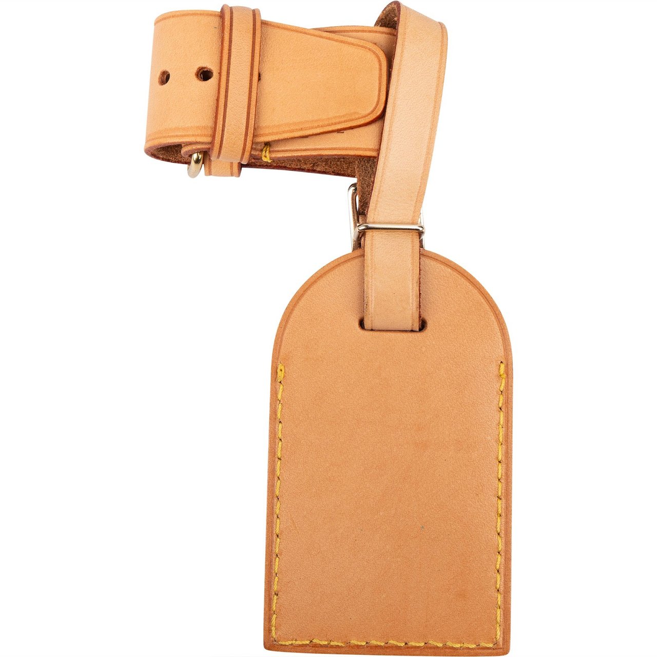 Louis Vuitton Louis Vuitton Vachetta Leather Luggage Tag Set Bruin