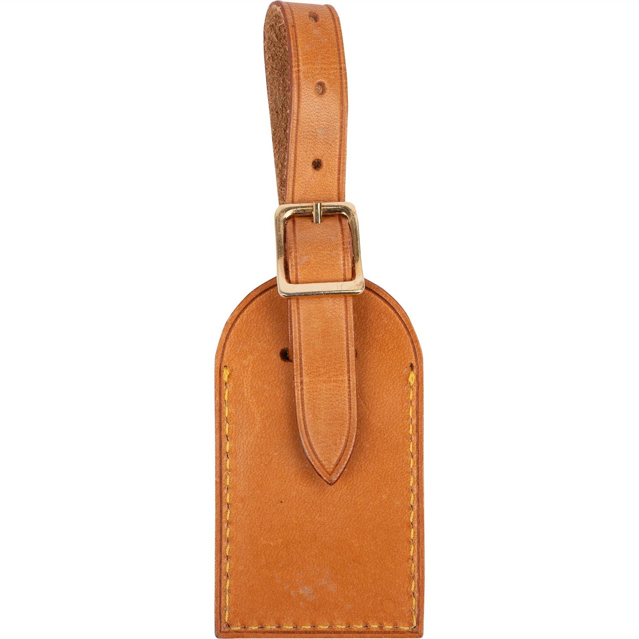 Louis Vuitton Louis Vuitton Vachetta Leather Luggage Tag Bruin