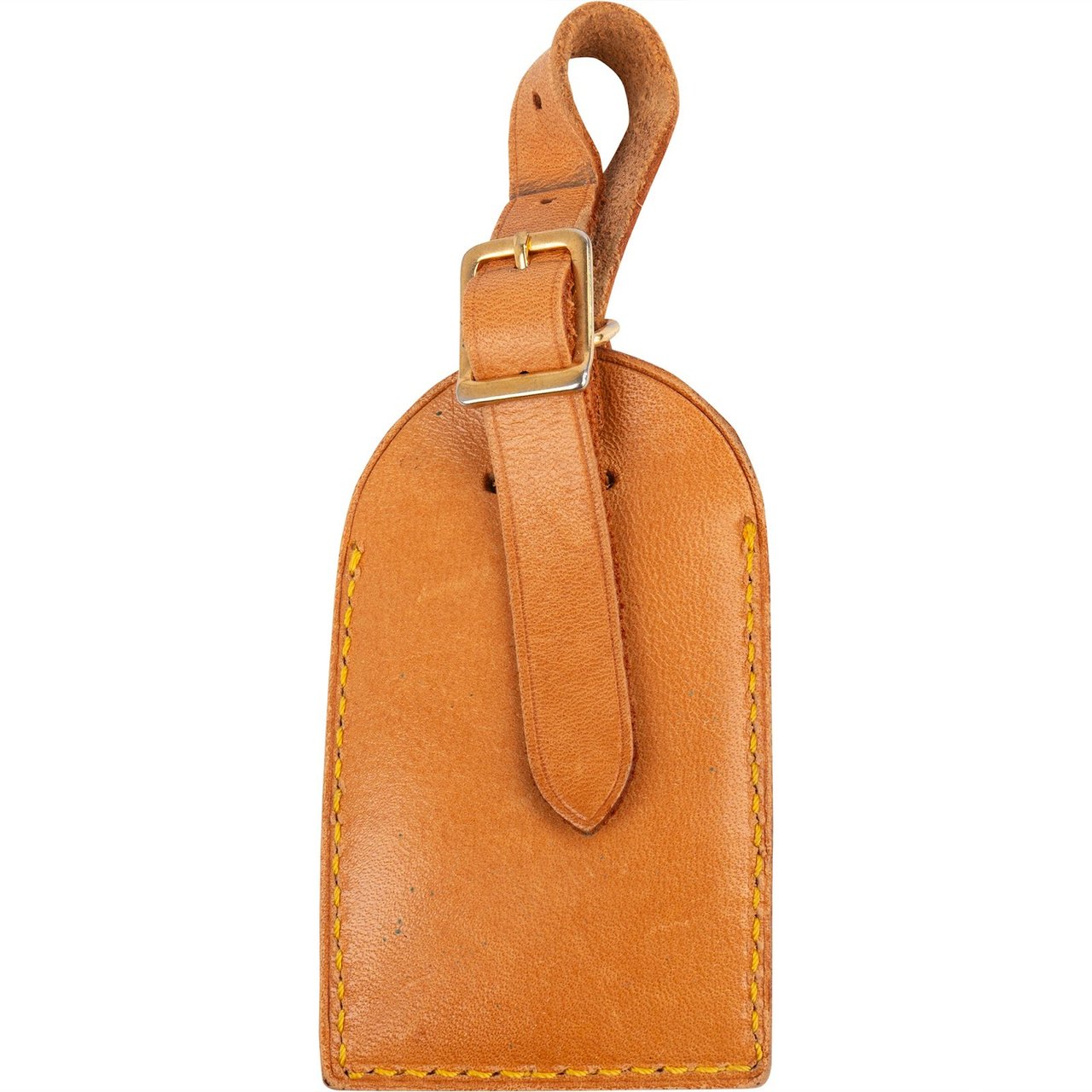 Louis Vuitton Louis Vuitton Vachetta Leather Luggage Tag Bruin