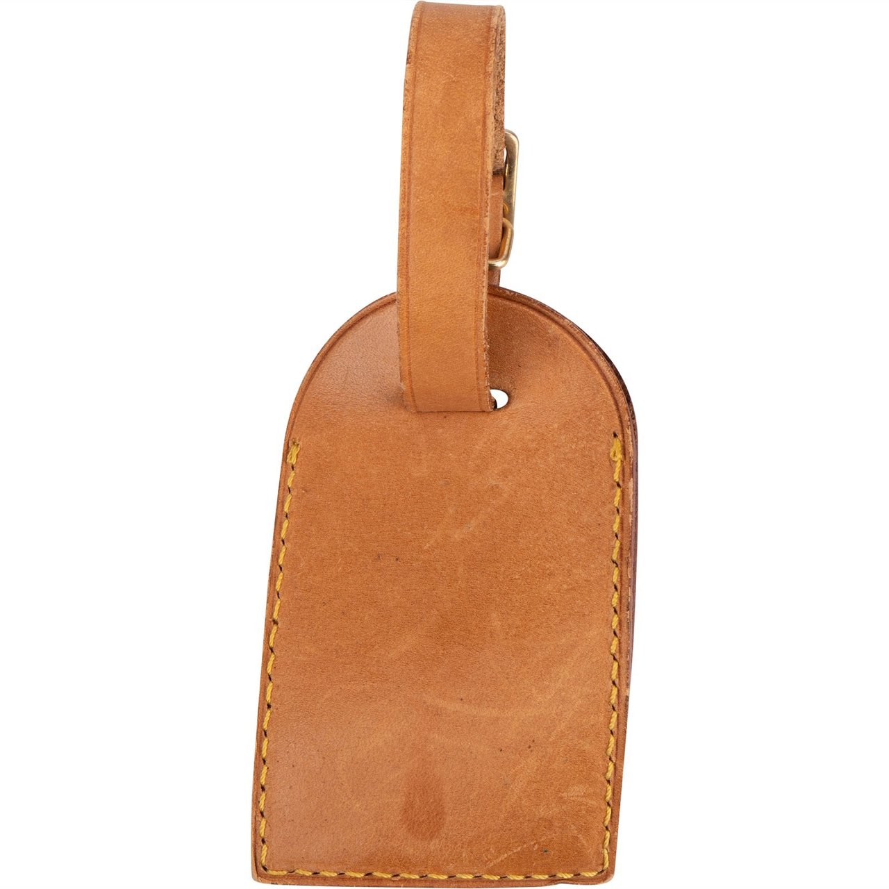 Louis Vuitton Louis Vuitton Vachetta Leather Luggage Tag Bruin