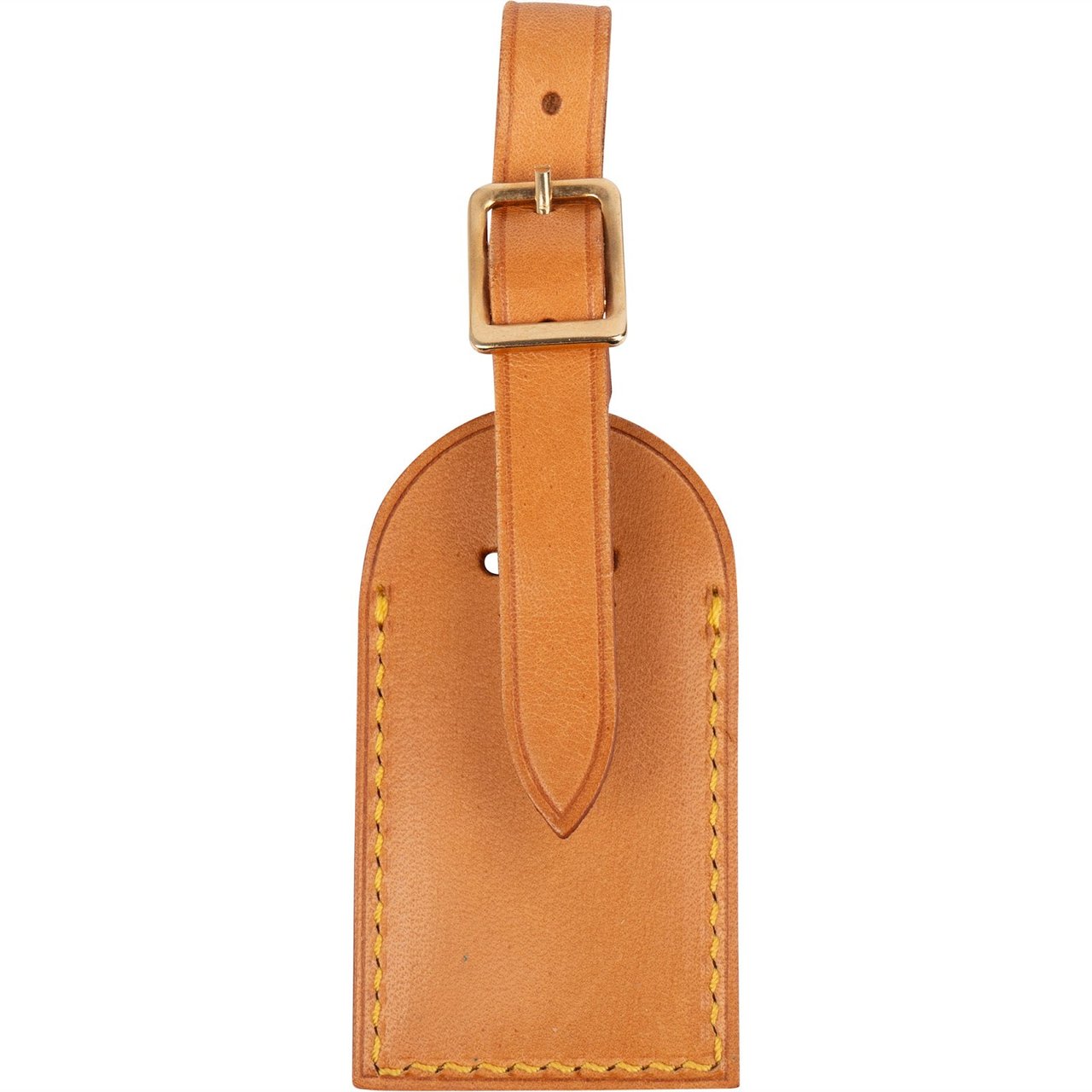 Louis Vuitton Louis Vuitton Vachetta Leather Luggage Tag Bruin