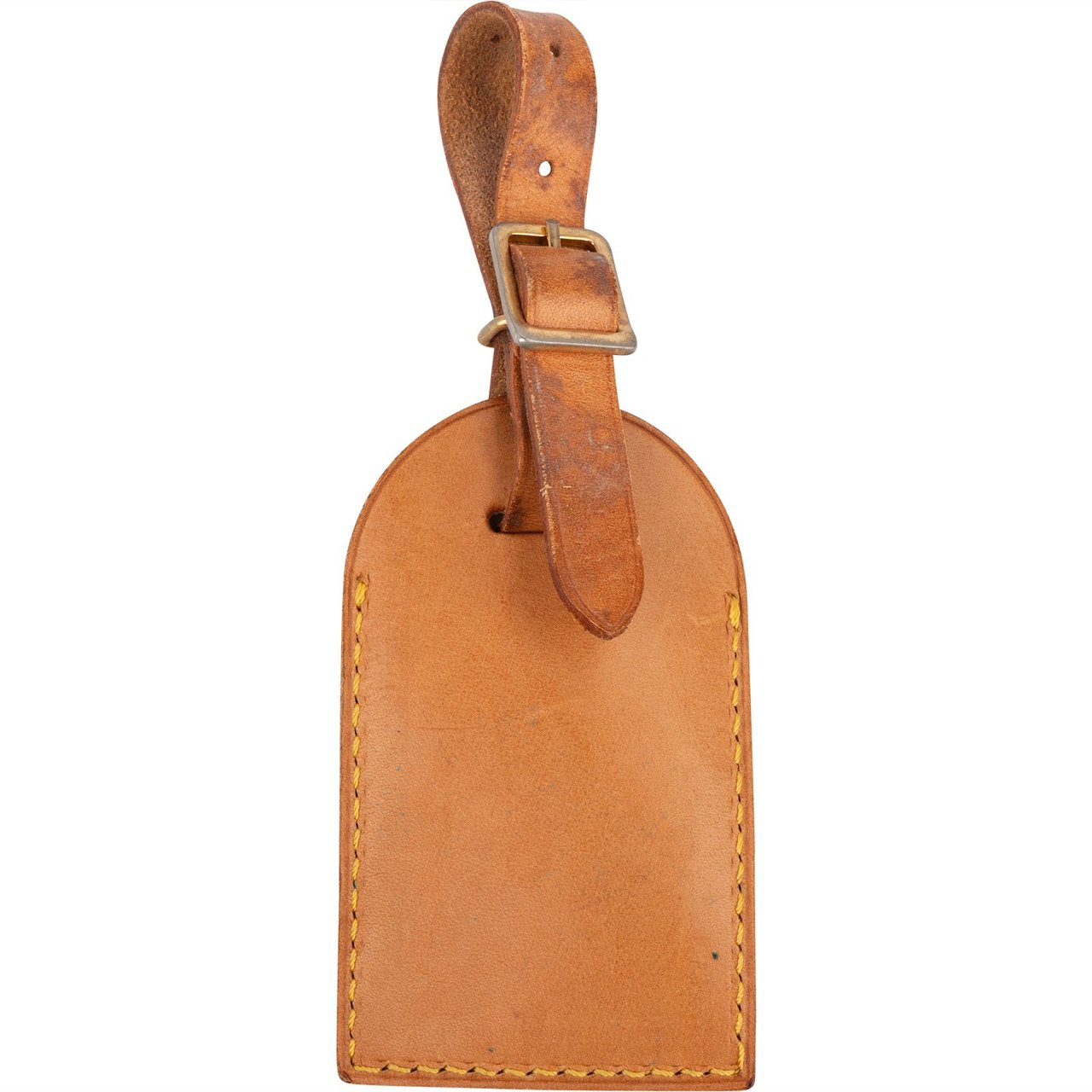 Louis Vuitton Louis Vuitton Vachetta Leather Luggage Tag Bruin