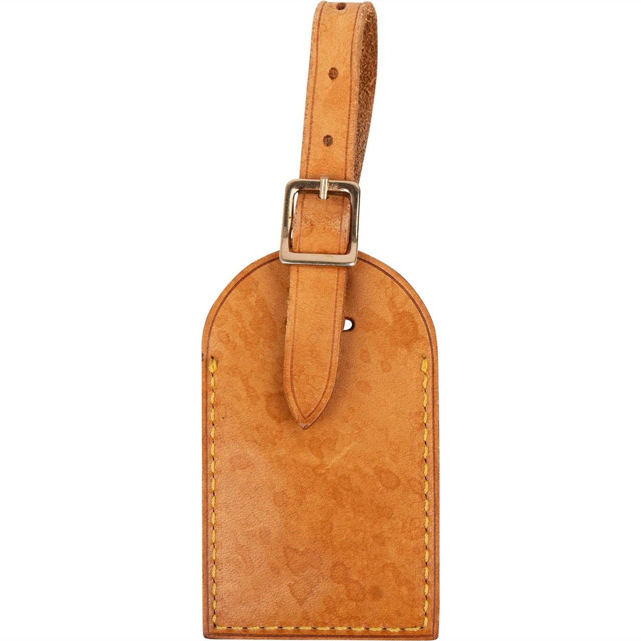 Louis Vuitton Louis Vuitton Vachetta Leather Luggage Tag Bruin