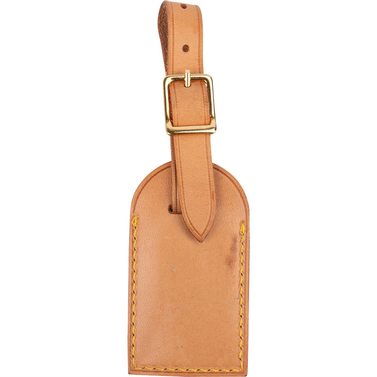 Louis Vuitton Louis Vuitton Vachetta Leather Luggage Tag Bruin