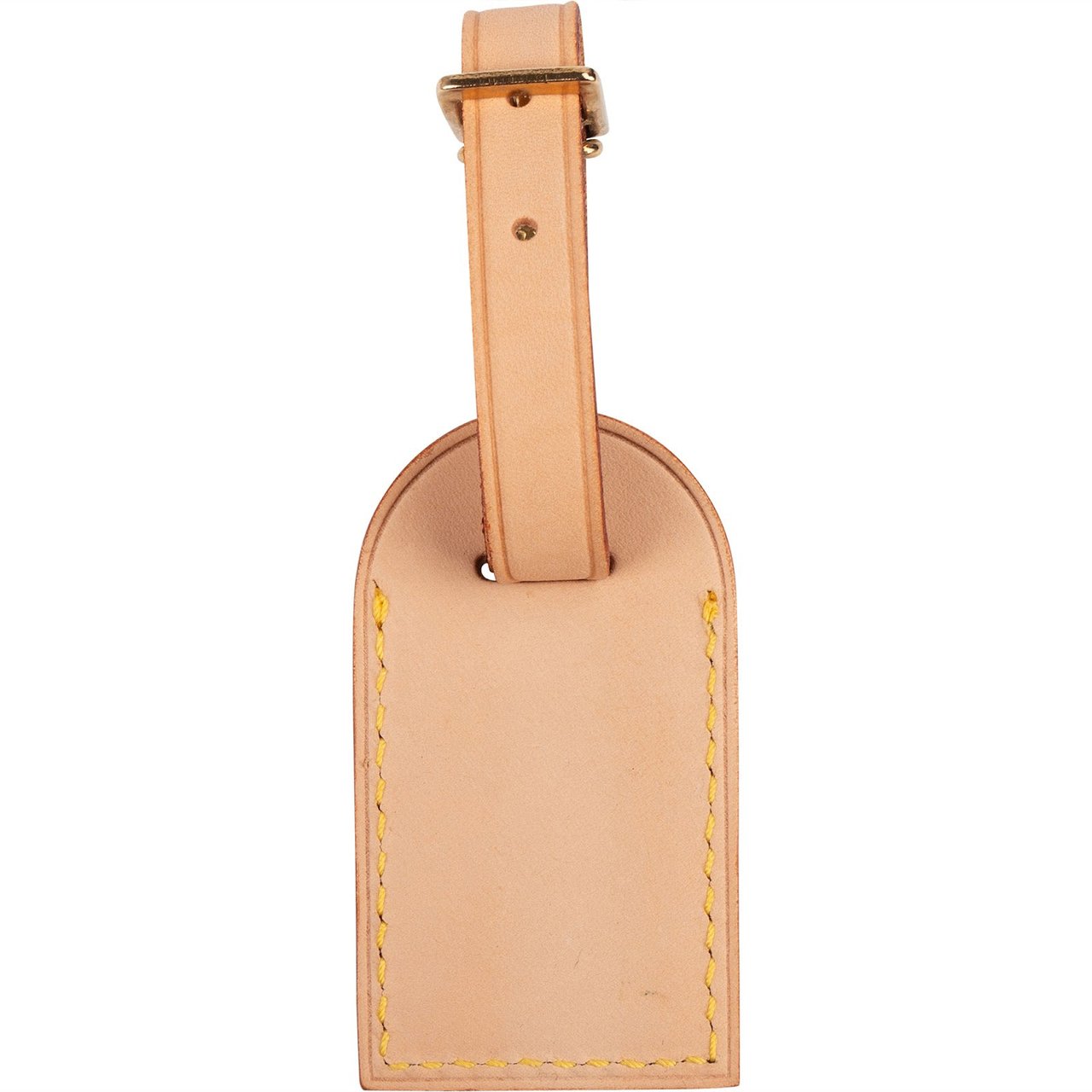 Louis Vuitton Louis Vuitton Vachetta Leather Luggage Tag Neutraal