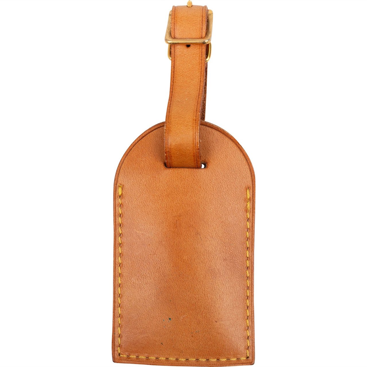 Louis Vuitton Louis Vuitton Vachetta Leather Luggage Tag Bruin
