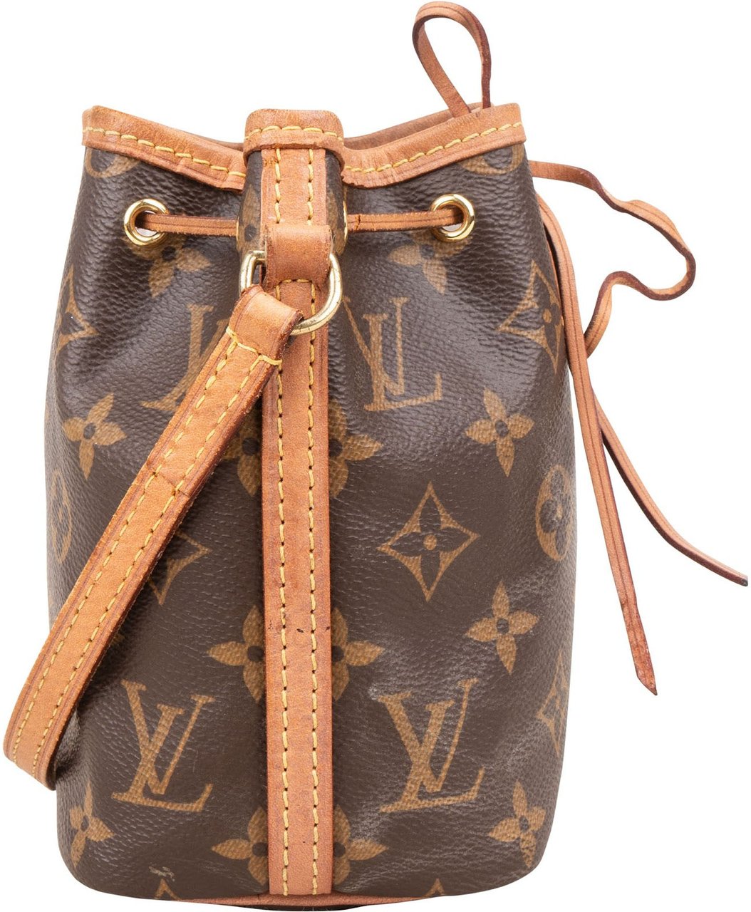Louis Vuitton Louis Vuitton Monogram Canvas Nano Noé Crossbody Bag Bruin