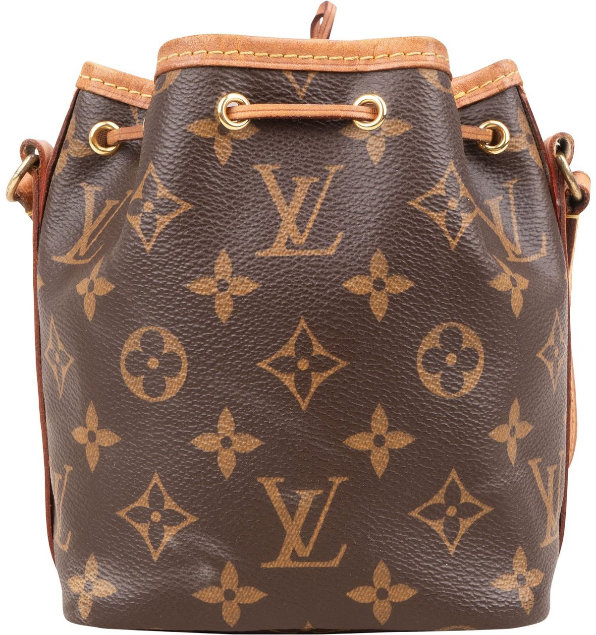 Louis Vuitton Louis Vuitton Monogram Canvas Nano Noé Crossbody Bag Bruin