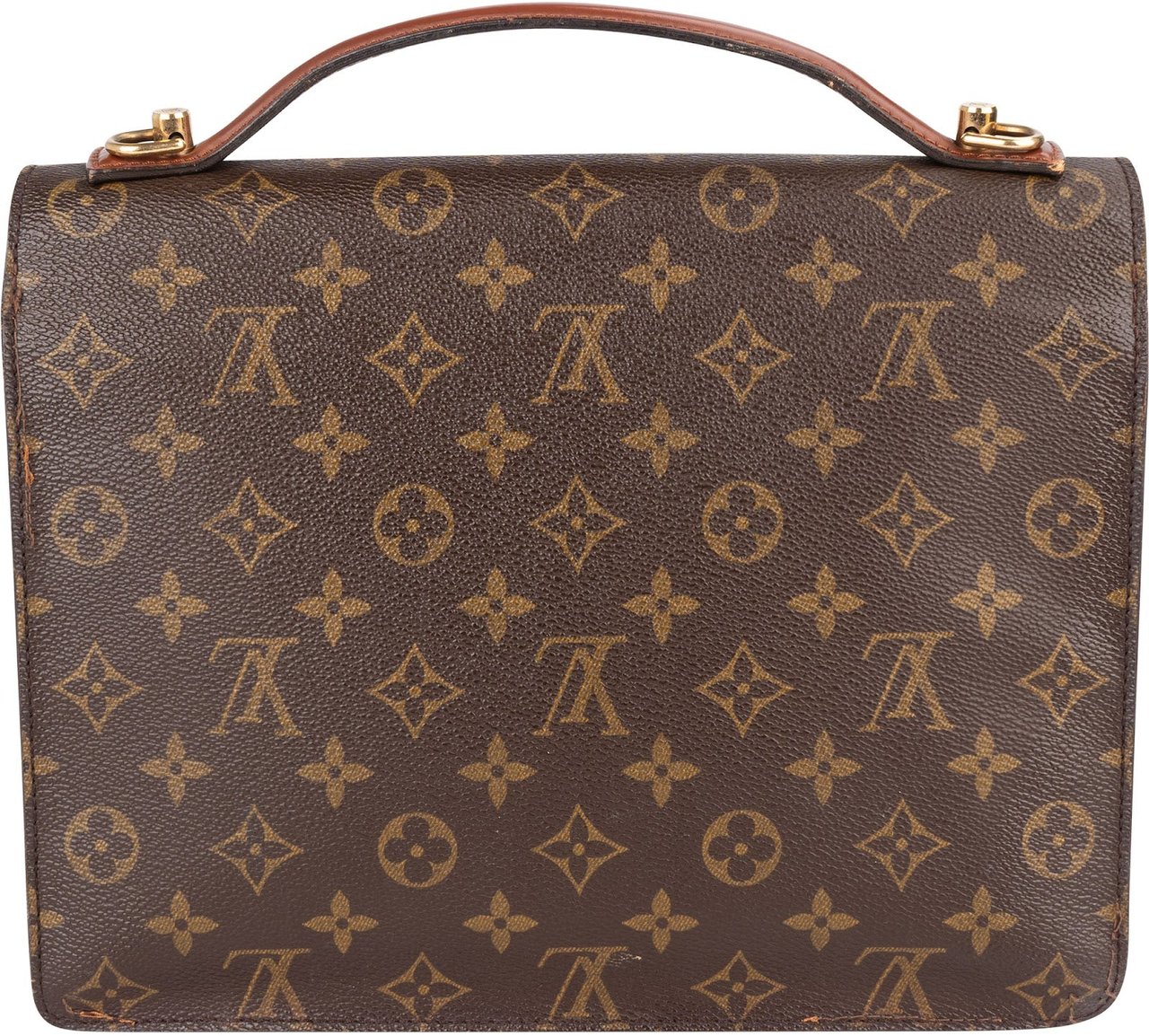 Louis Vuitton Louis Vuitton Monogram Canvas Monceau Handbag Bruin