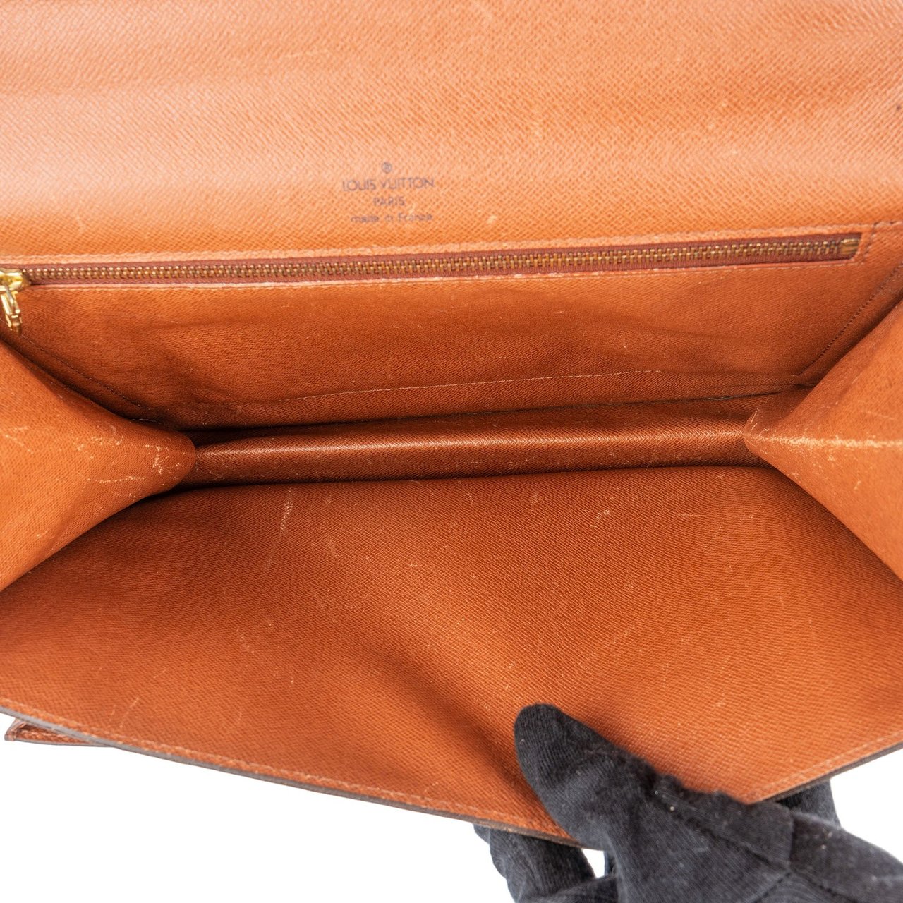 Louis Vuitton Louis Vuitton Monogram Canvas Monceau Handbag Bruin