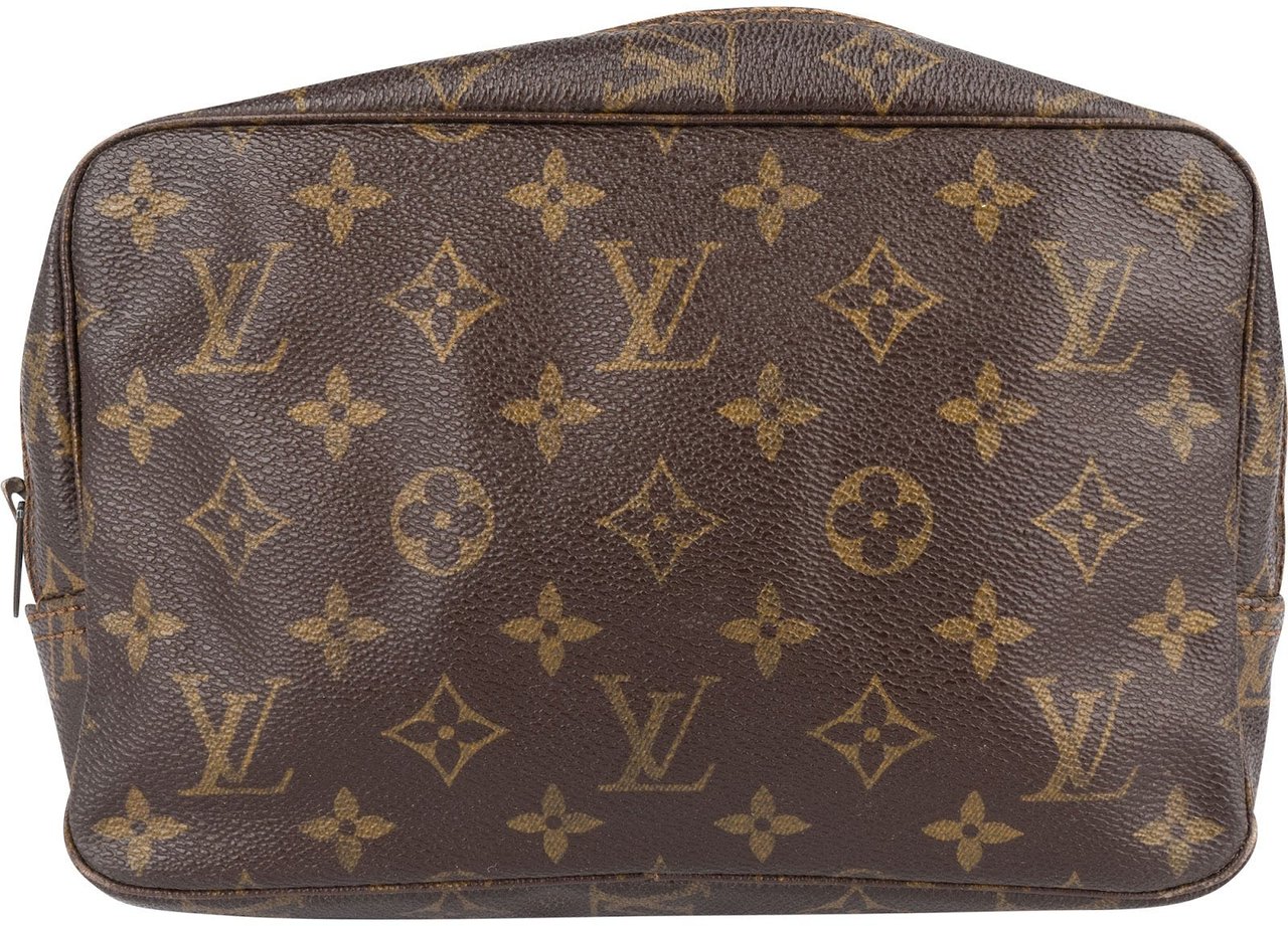 Louis Vuitton Louis Vuitton Monogram Canvas Trousse Toilette 23 Clutch Bruin
