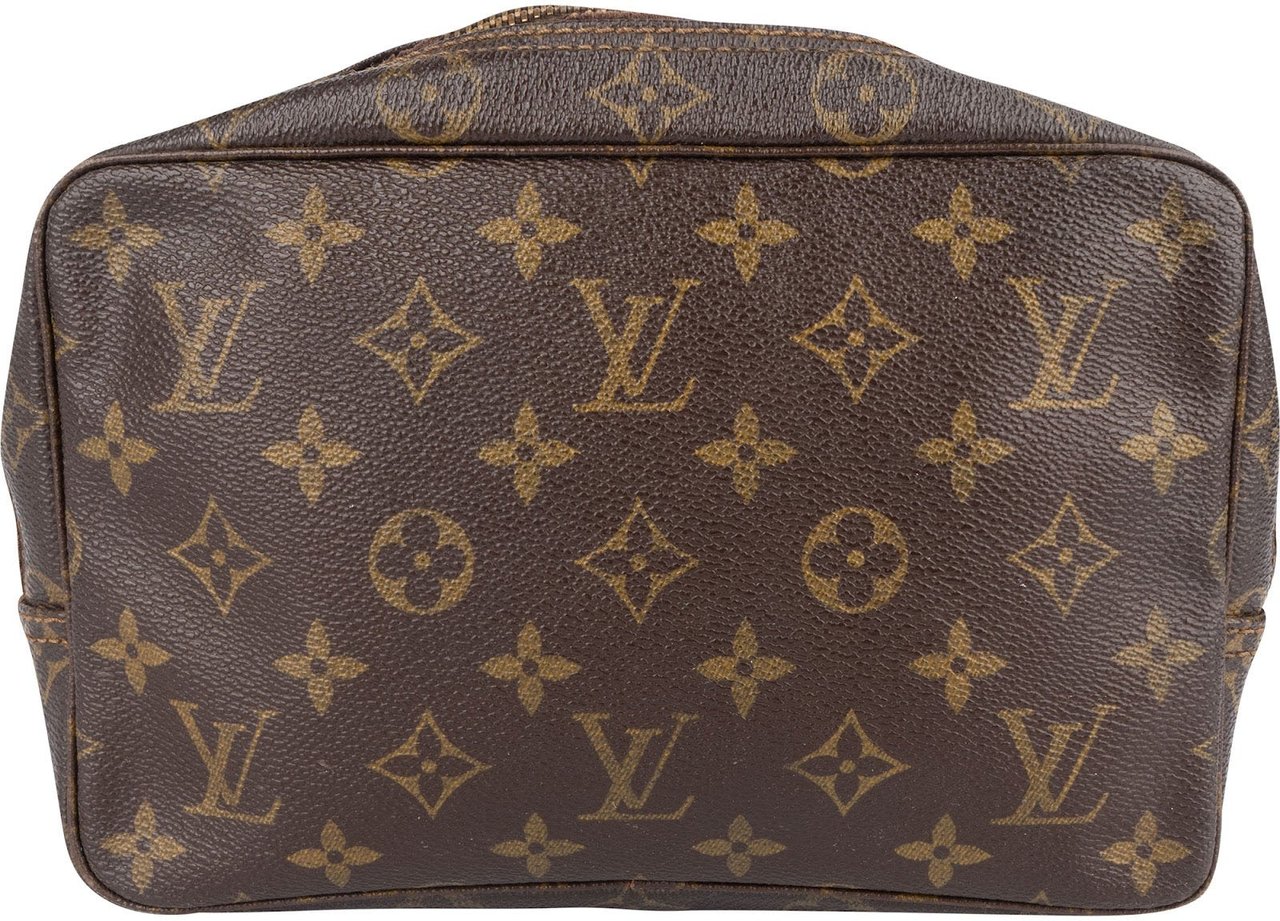 Louis Vuitton Louis Vuitton Monogram Canvas Trousse Toilette 23 Clutch Bruin