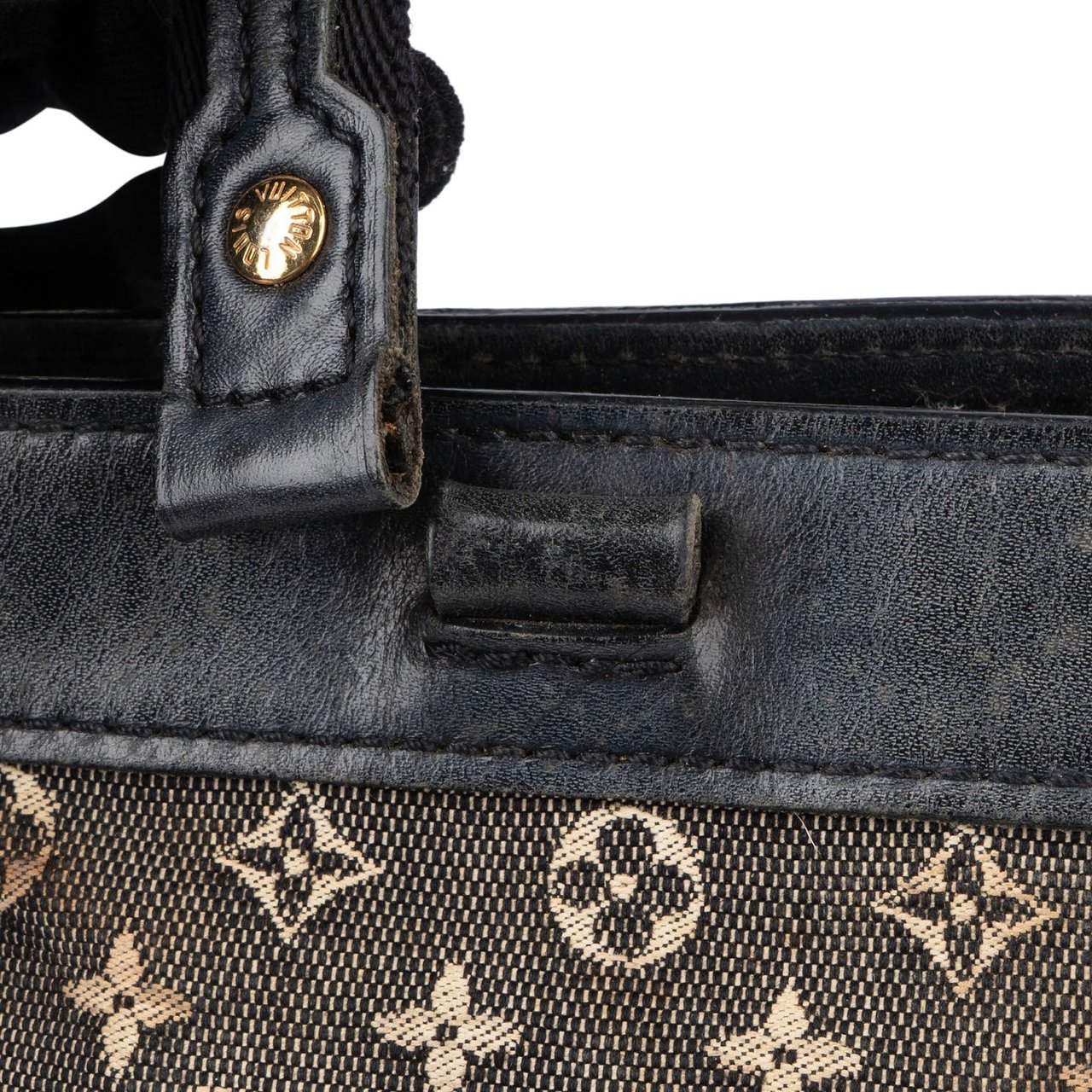 Louis Vuitton Louis Vuitton Monogram Mini Lin Lucille PM Shoulder Bag Zwart
