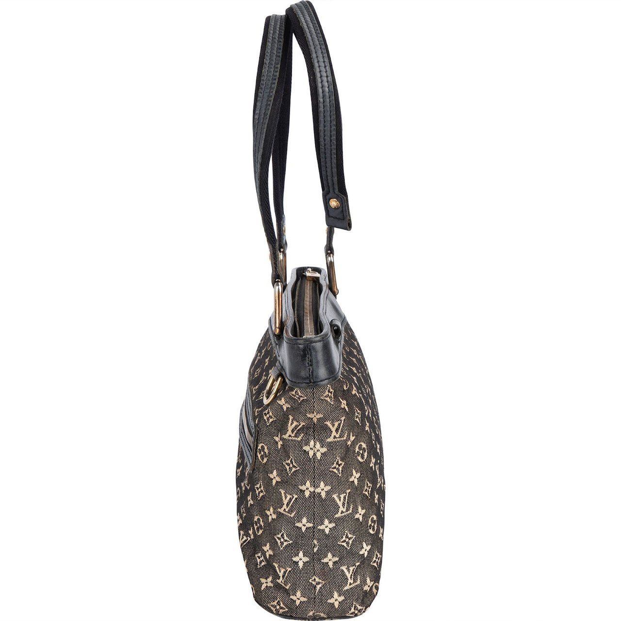 Louis Vuitton Louis Vuitton Monogram Mini Lin Lucille PM Shoulder Bag Zwart