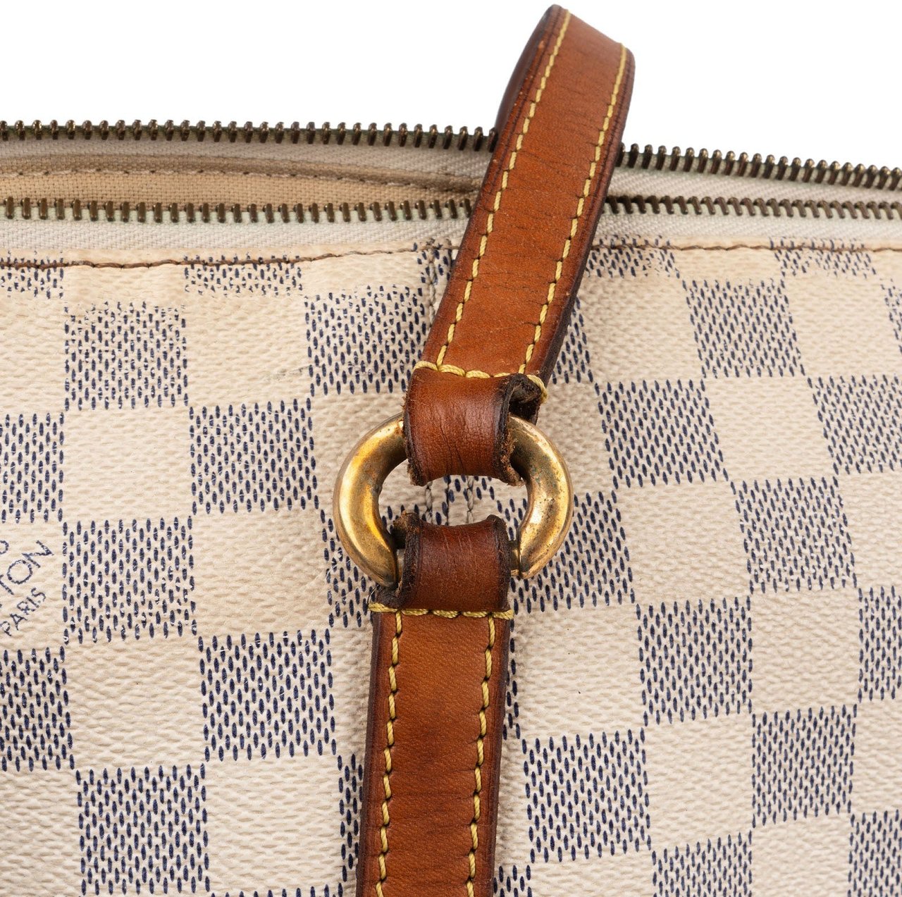 Louis Vuitton Louis Vuitton Monogram Damier Azur Canvas Totally GM Shoulder Bag Divers