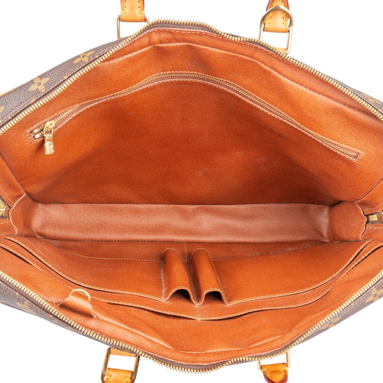 Louis Vuitton Louis Vuitton Monogram Canvas Porte-Documents Business Handbag Bruin