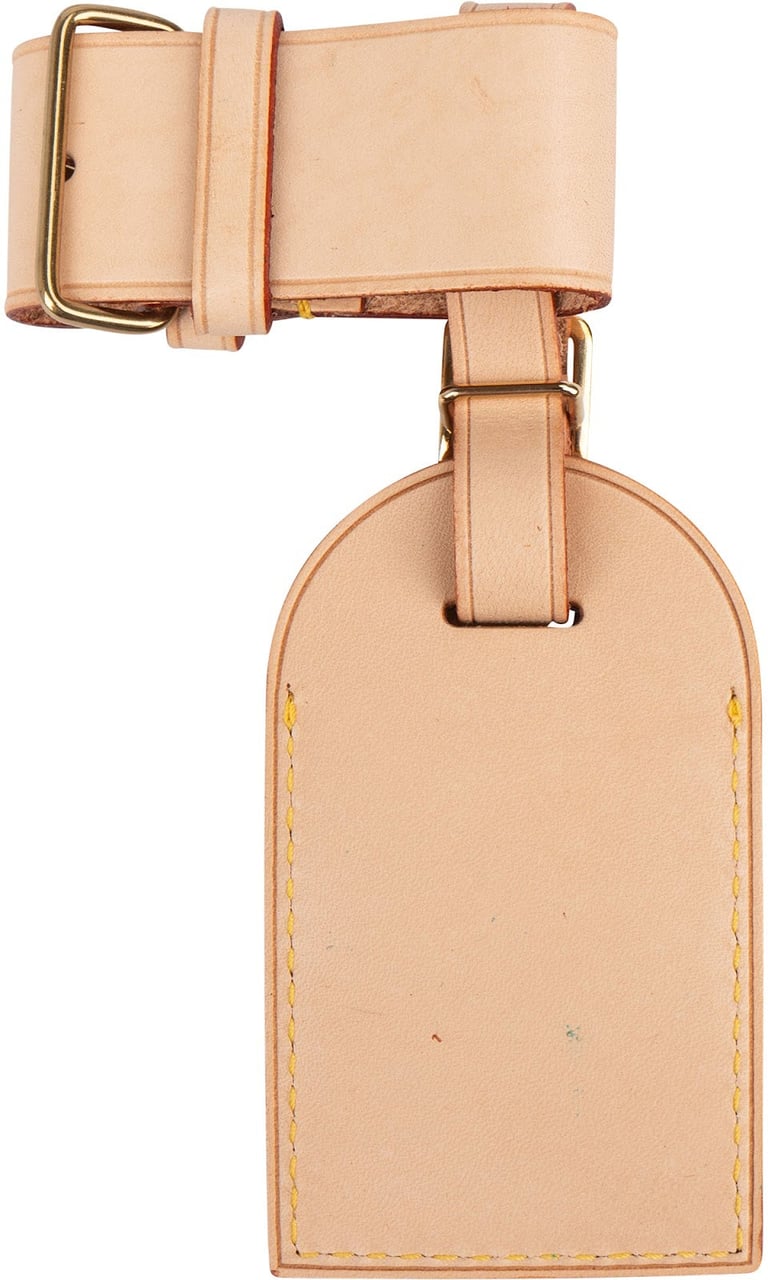 Louis Vuitton Louis Vuitton Vachetta Leather Luggage Tag Set Divers