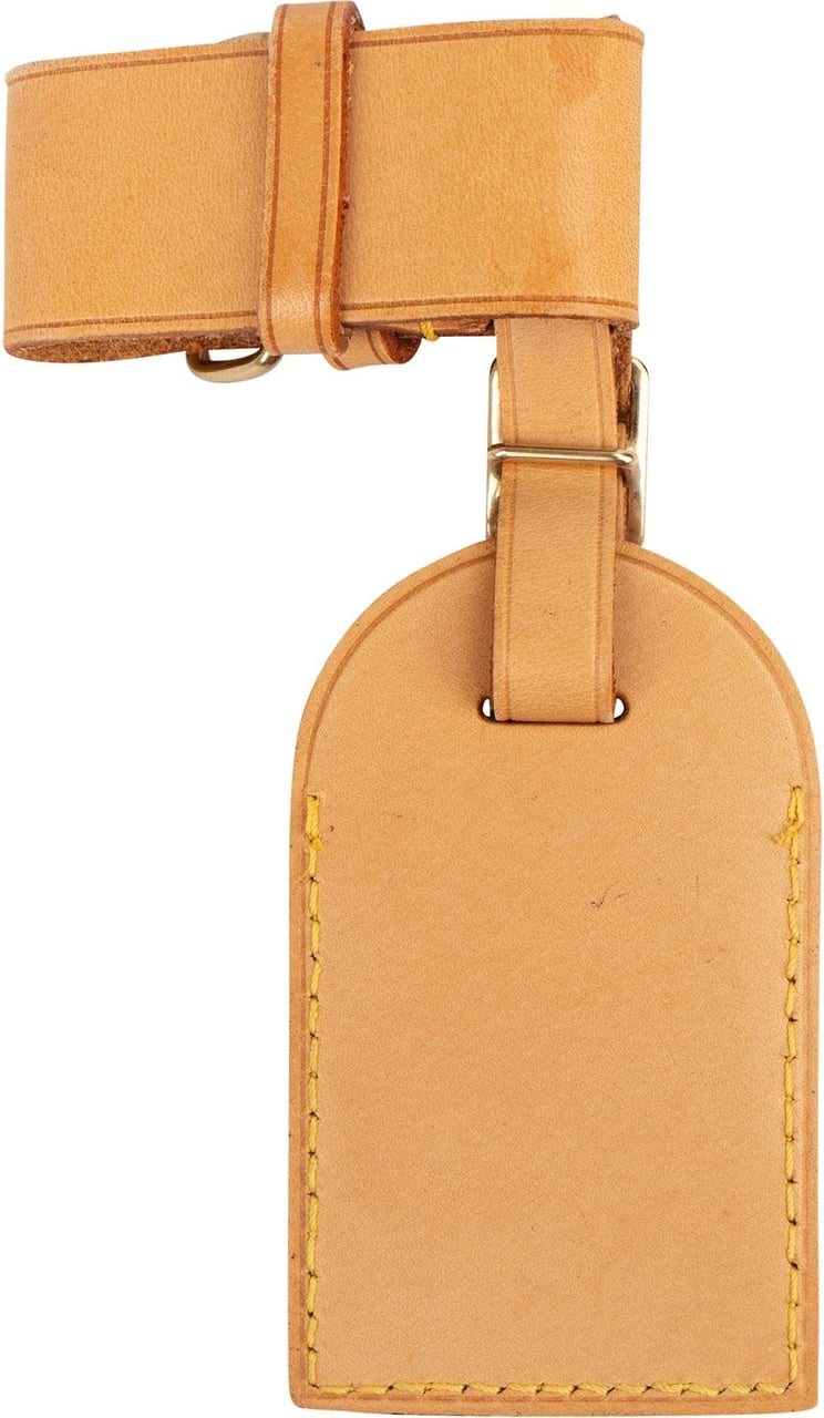Louis Vuitton Louis Vuitton Vachetta Leather Luggage Tag Set Bruin