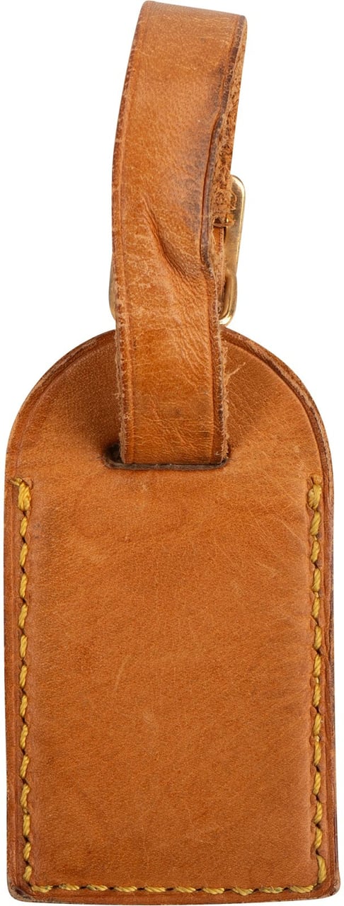 Louis Vuitton Louis Vuitton Vachetta Leather Luggage Tag Bruin