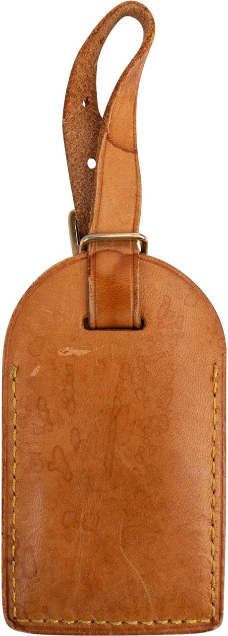 Louis Vuitton Louis Vuitton Vachetta Leather Luggage Tag Bruin