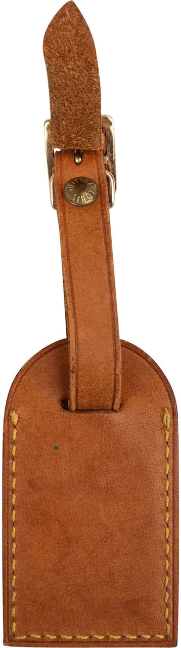 Louis Vuitton Louis Vuitton Vachetta Leather Luggage Tag Bruin