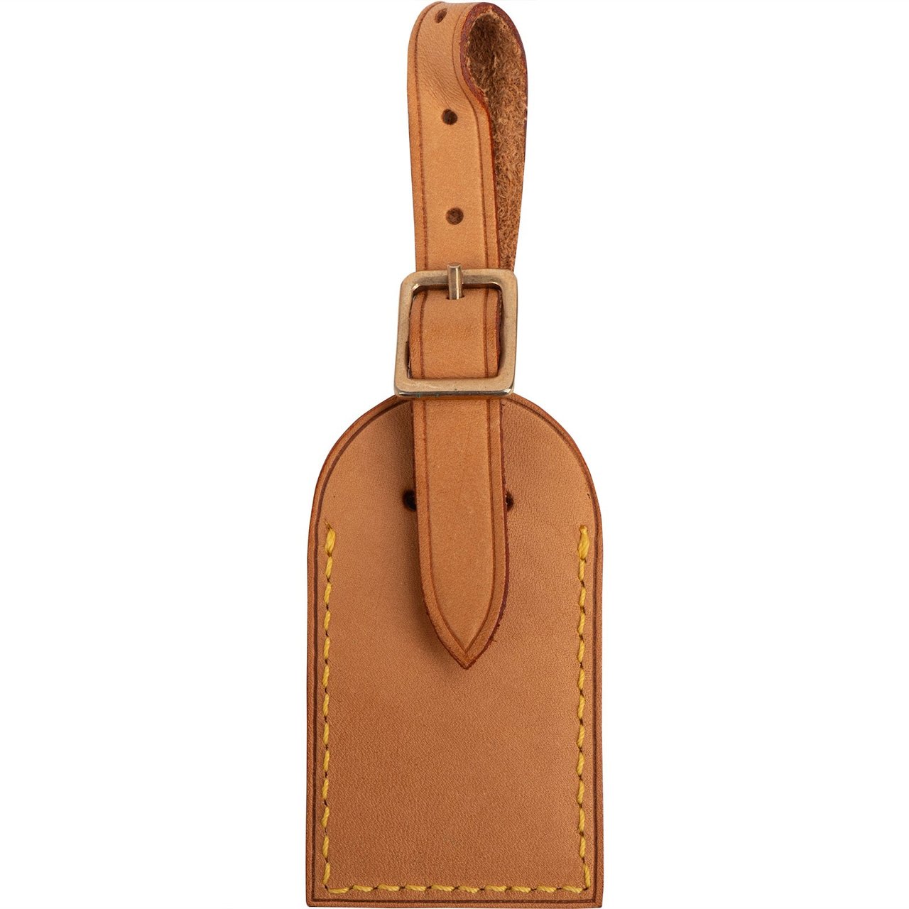 Louis Vuitton Louis Vuitton Vachetta Leather Luggage Tag Beige