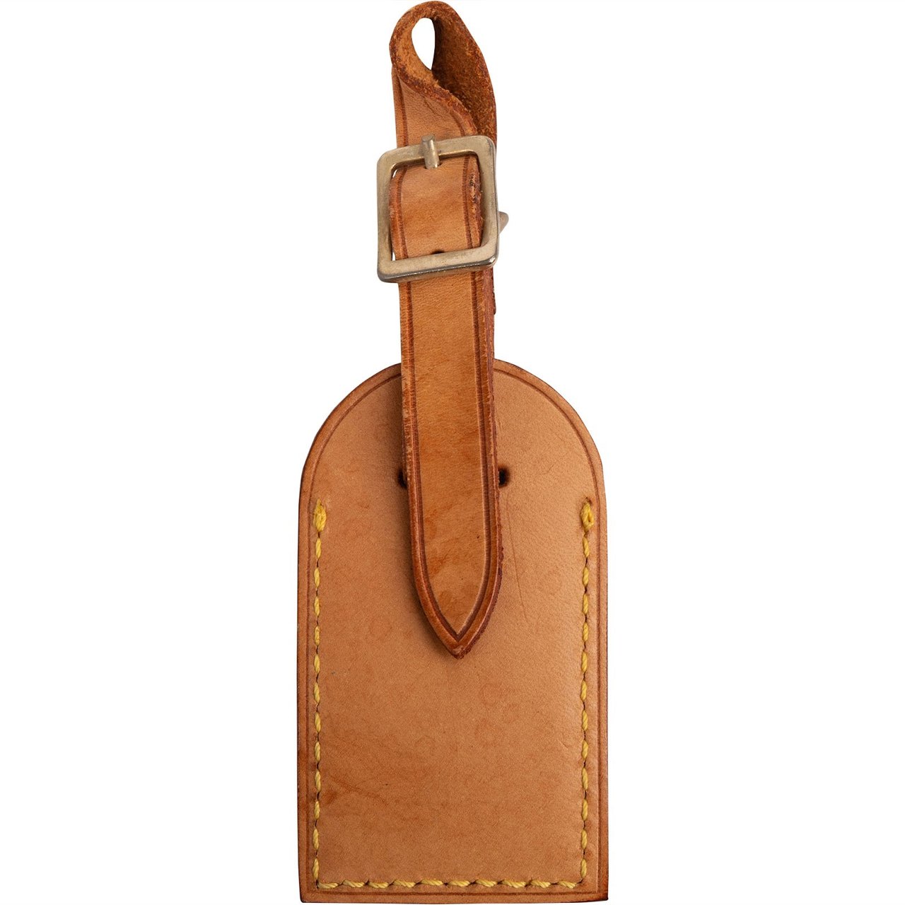 Louis Vuitton Louis Vuitton Vachetta Leather Luggage Tag Bruin