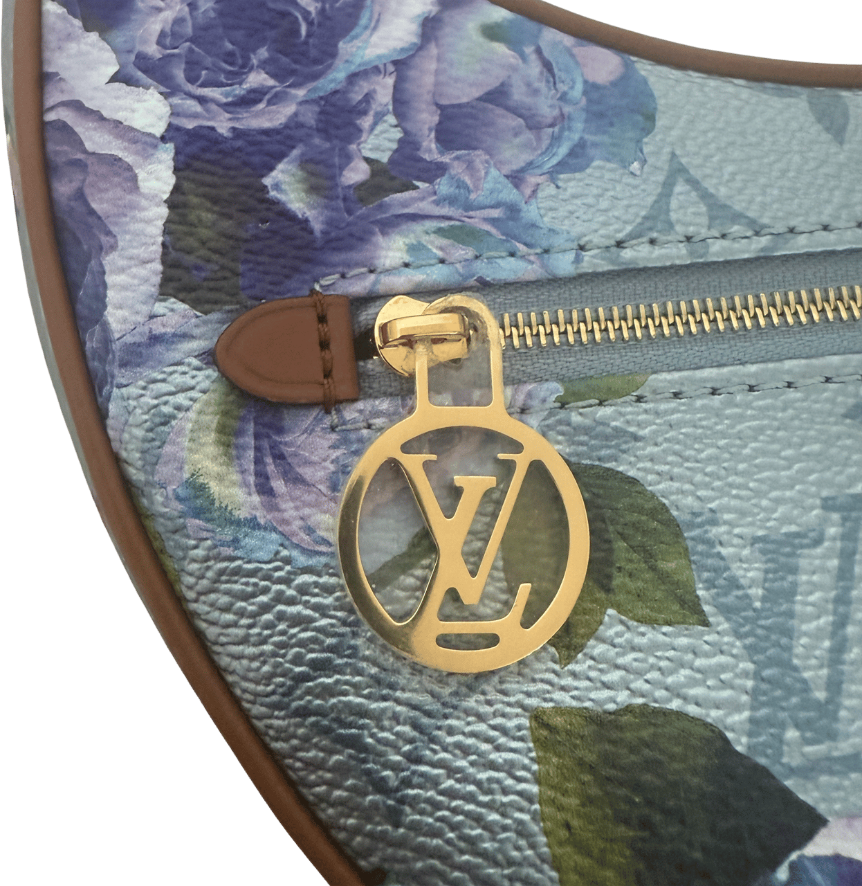 Louis Vuitton Louis Vuitton Metallic Monogram LV Garden Loop PM Blau / neuwertig Divers