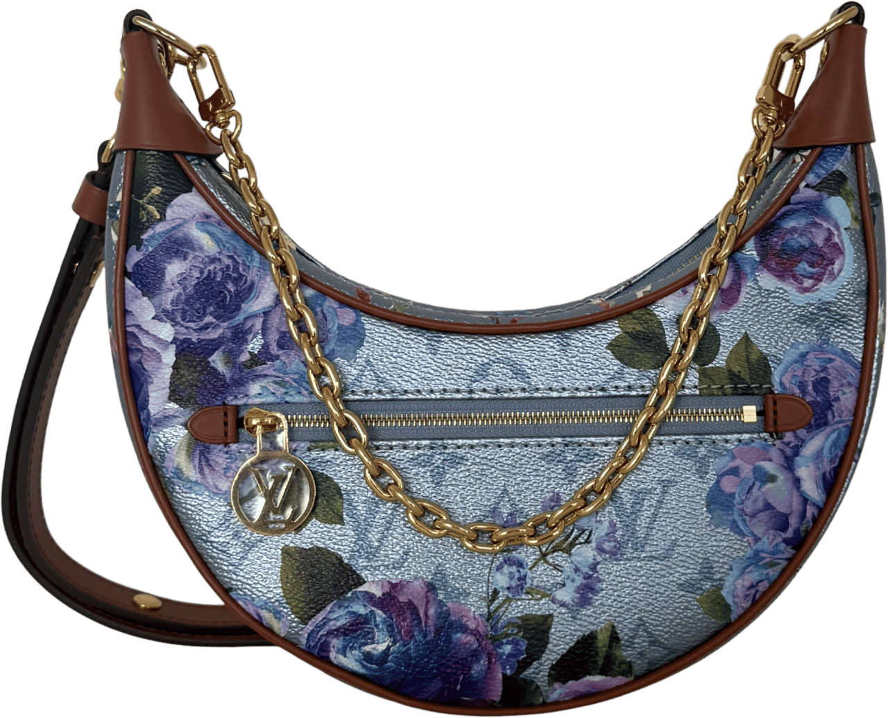 Louis Vuitton Louis Vuitton Metallic Monogram LV Garden Loop PM Blau / neuwertig Divers