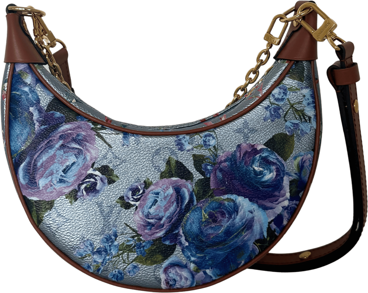 Louis Vuitton Louis Vuitton Metallic Monogram LV Garden Loop PM Blau / neuwertig Divers