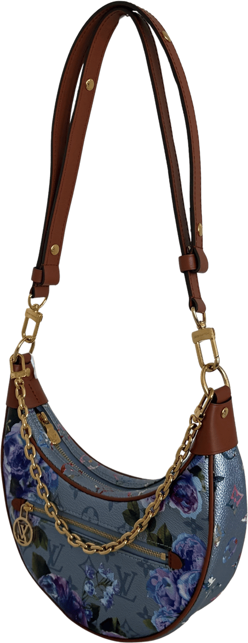 Louis Vuitton Louis Vuitton Metallic Monogram LV Garden Loop PM Blau / neuwertig Divers