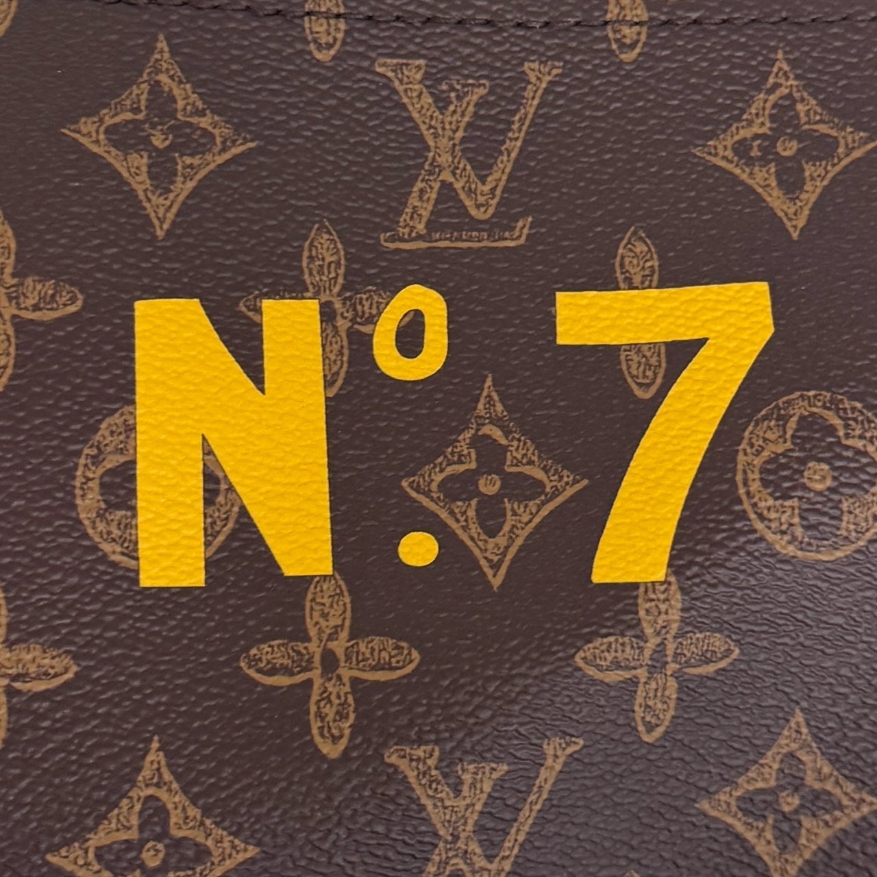 Louis Vuitton Louis Vuitton Keepall Bandoulière 55 Virgil Abloh No. 7 Fullset / ungetragen Bruin