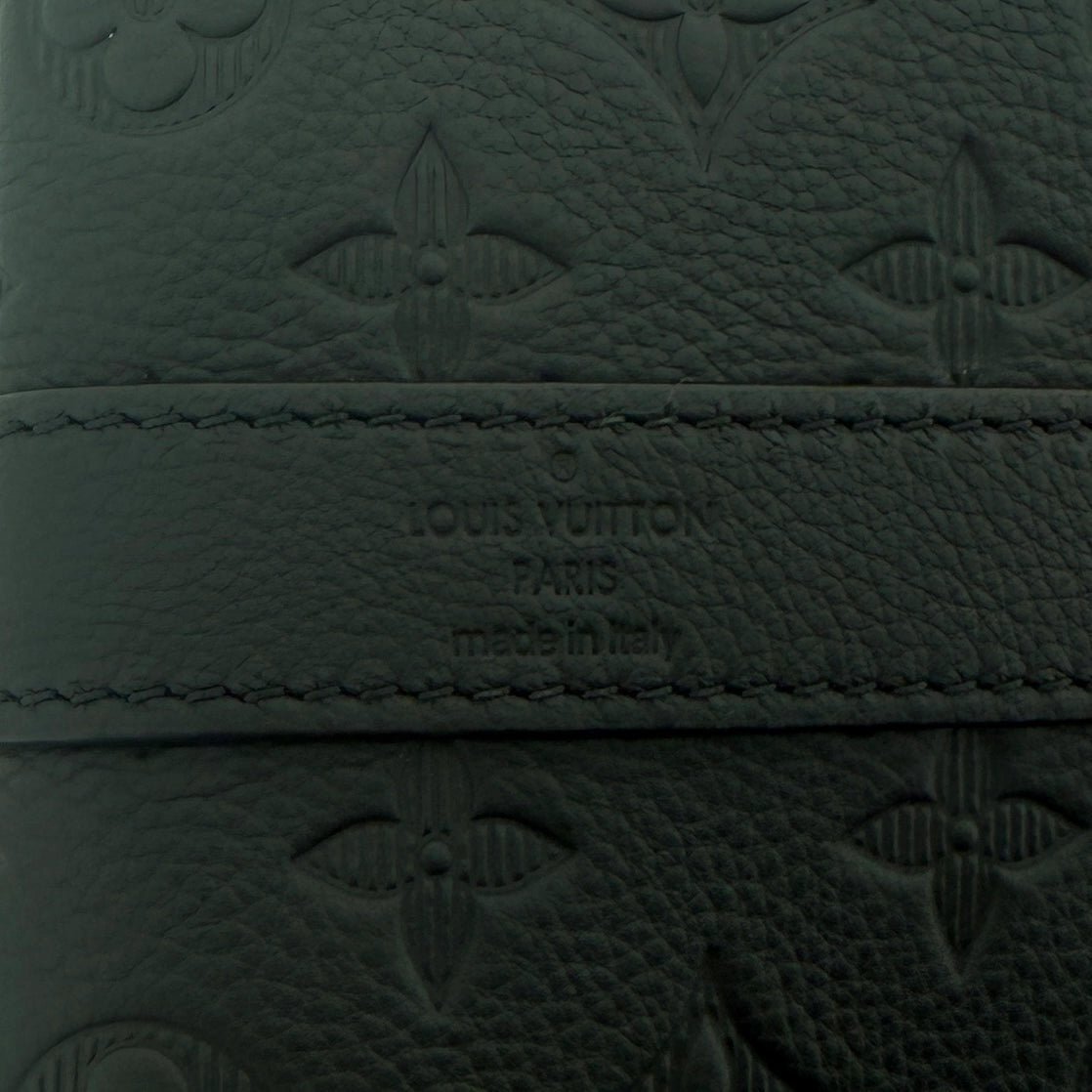 Louis Vuitton Louis Vuitton Keepall 50 mit Schulterriemen M44810 schwarz / neuwertig Zwart