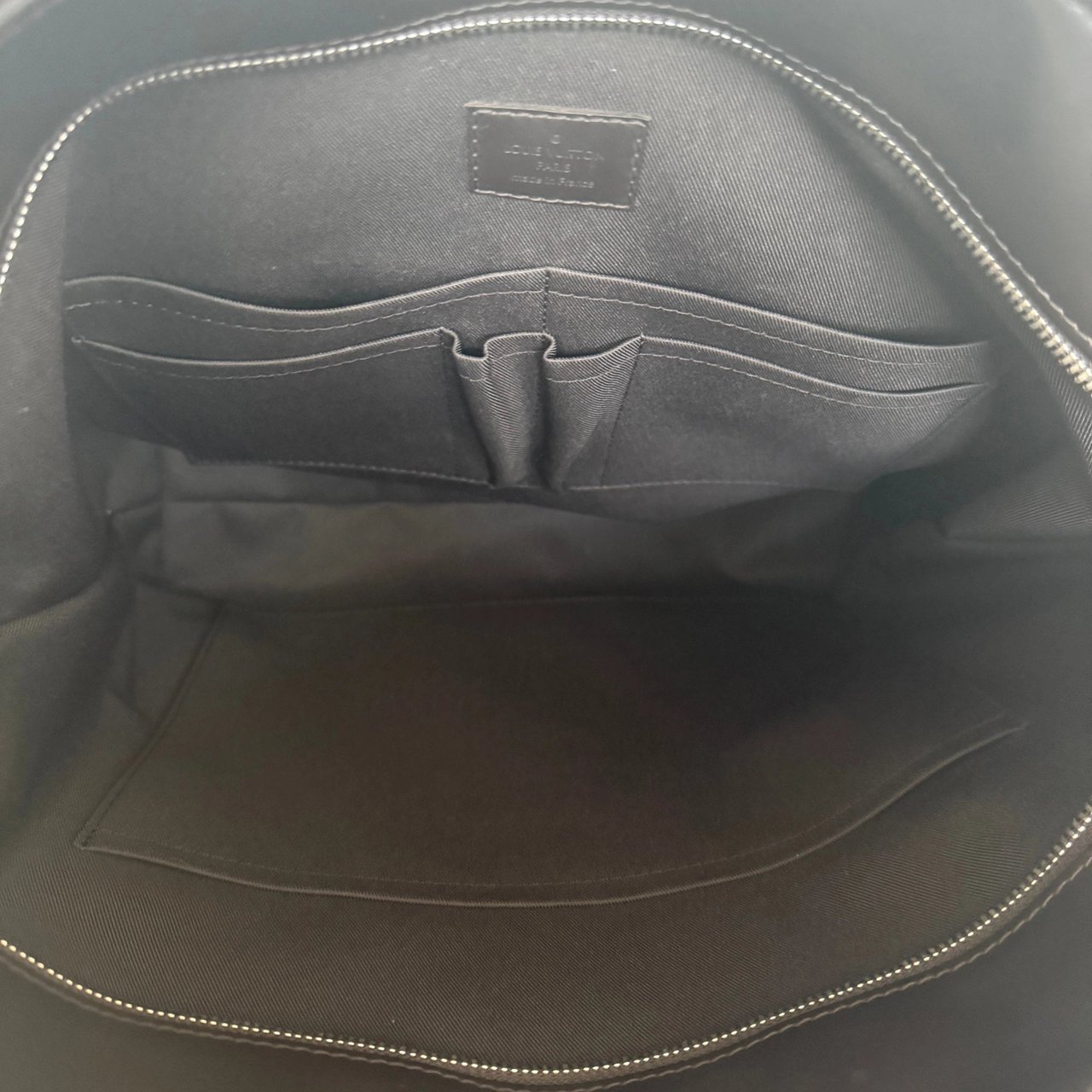 Louis Vuitton Louis Vuitton Damier Ebene Jake Tote Bag N41559 Braun / sehr gut Bruin